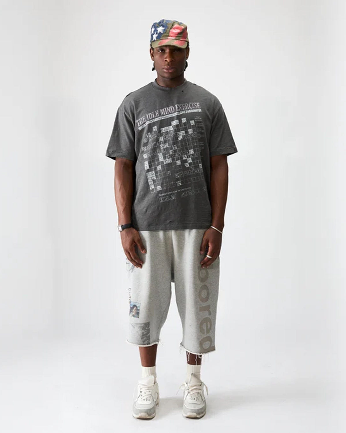 Boredom Kills Scramble T-Shirt Black