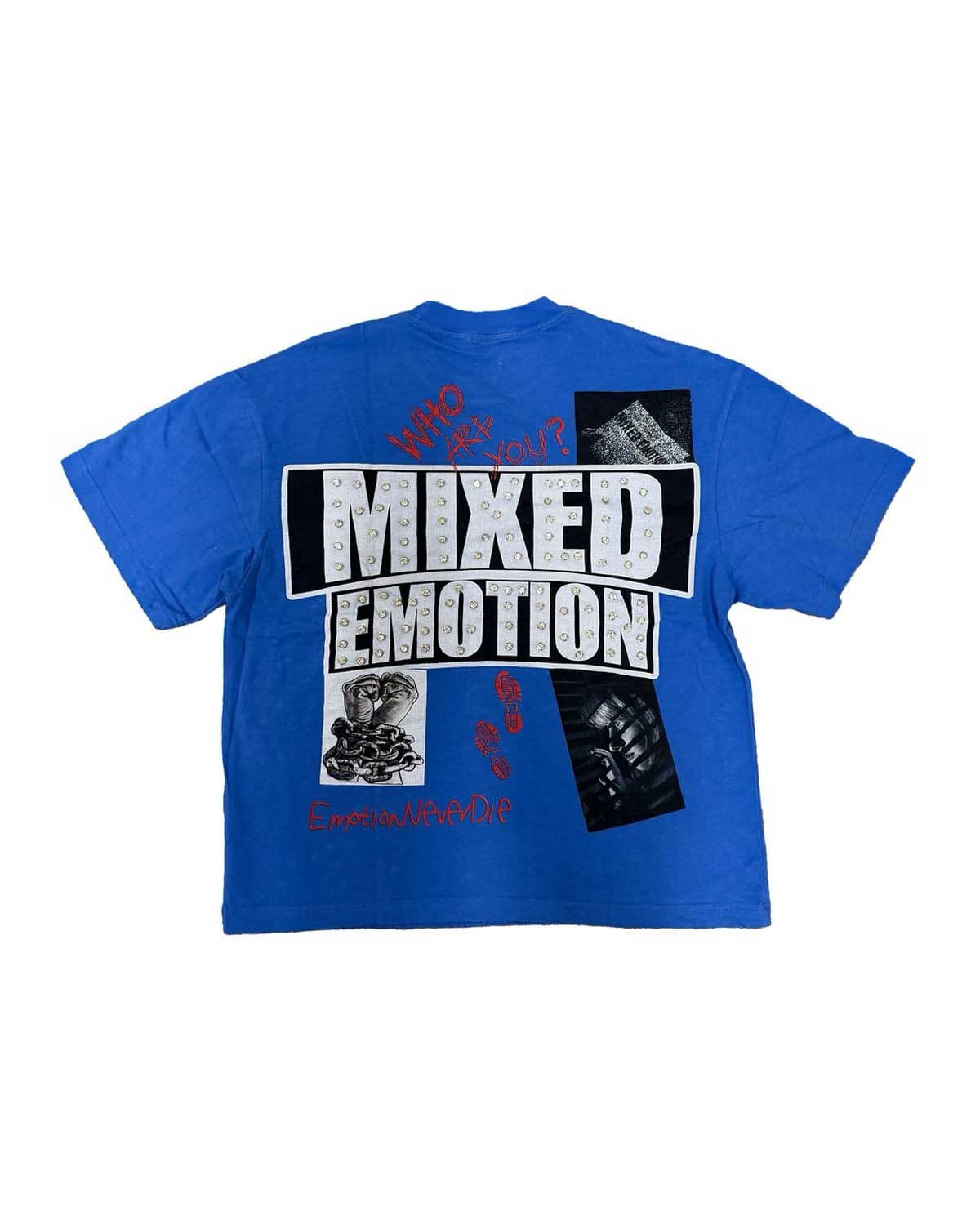 Mixed Emotions Lost Identity T-Shirt Blue
