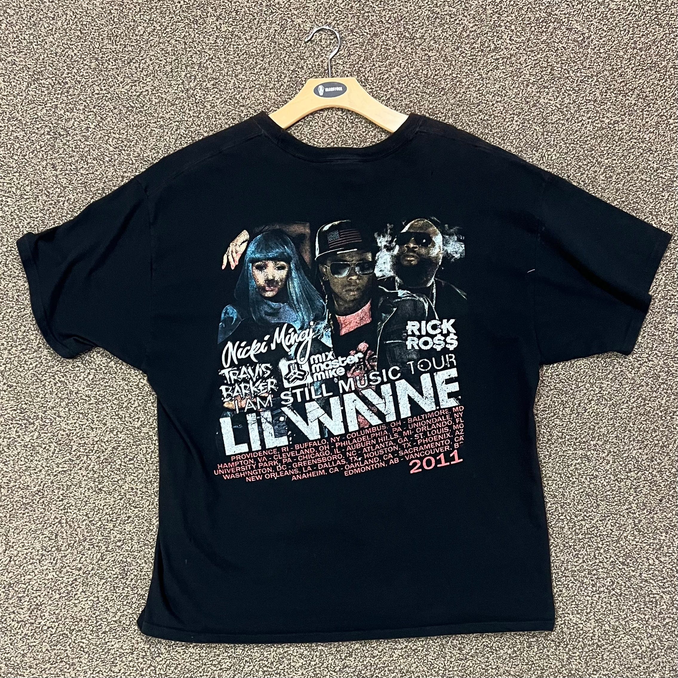 Vintage Lil Wayne 2011 Tour SS T-Shirt