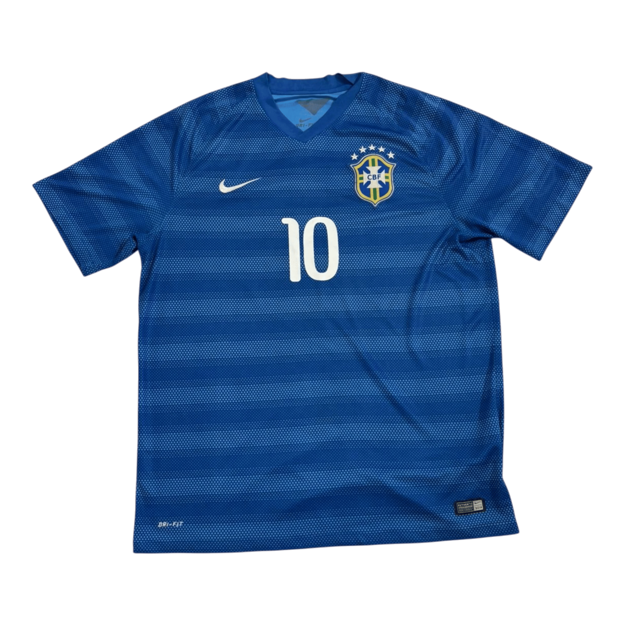 Vintage Nike Brazil Blue Neymar Jersey