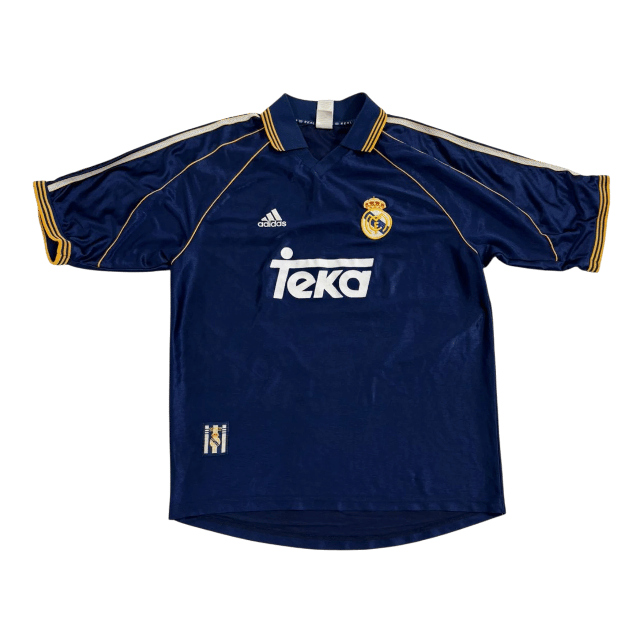 Vintage Adidas Real Madrid Navy McManaman Jersey