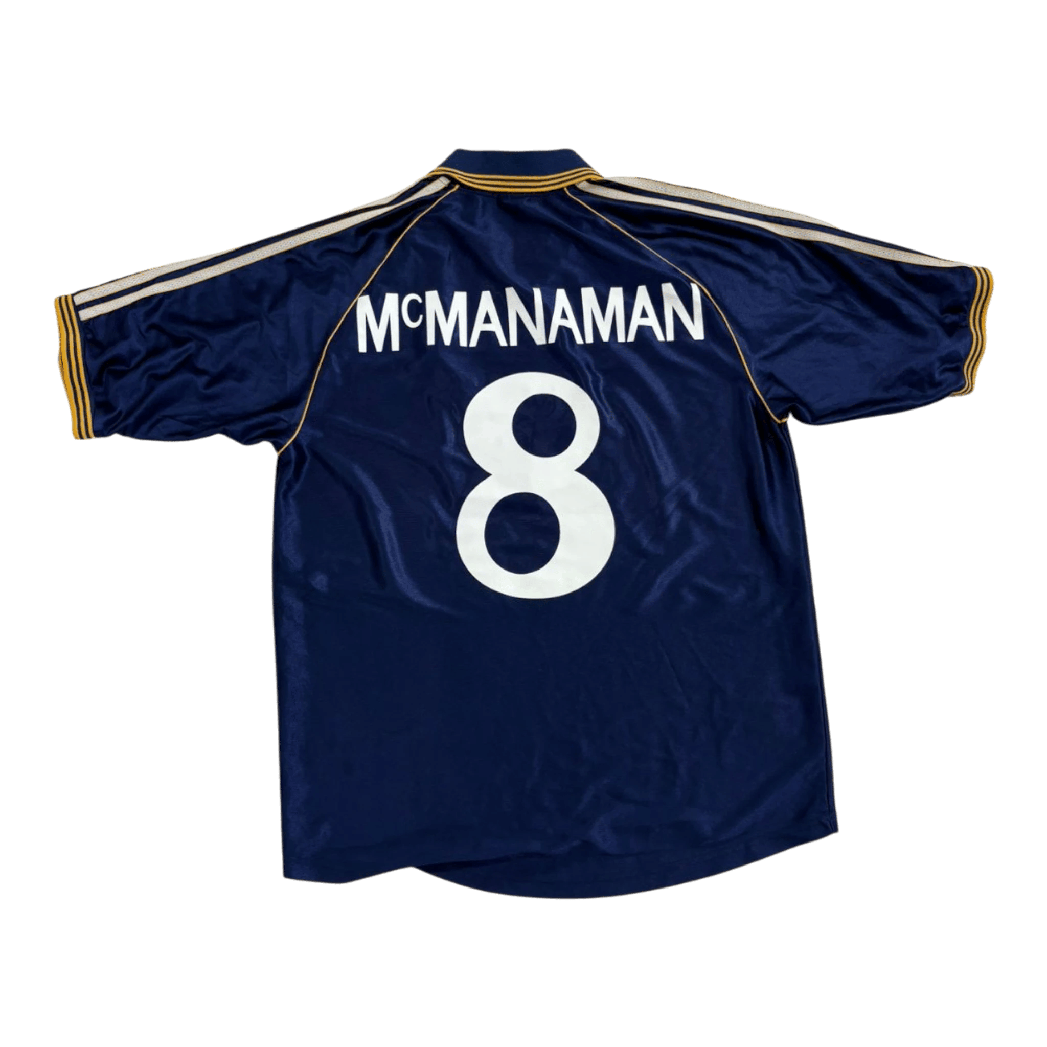 Vintage Adidas Real Madrid Navy McManaman Jersey