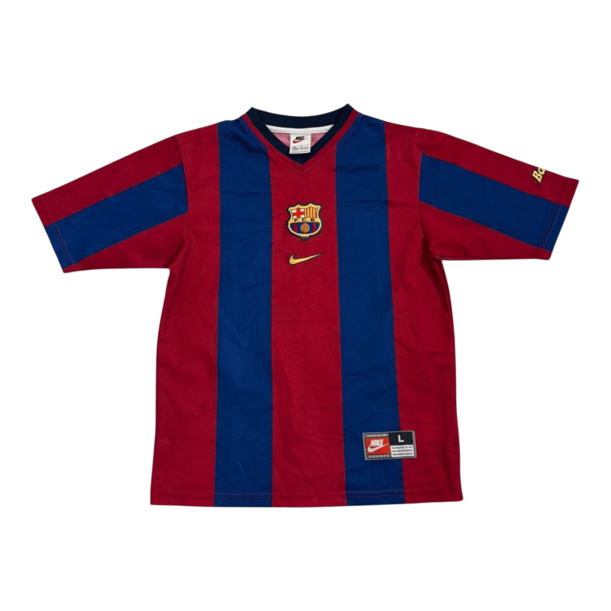 Vintage Nike Barcelona Rivaldo Jersey