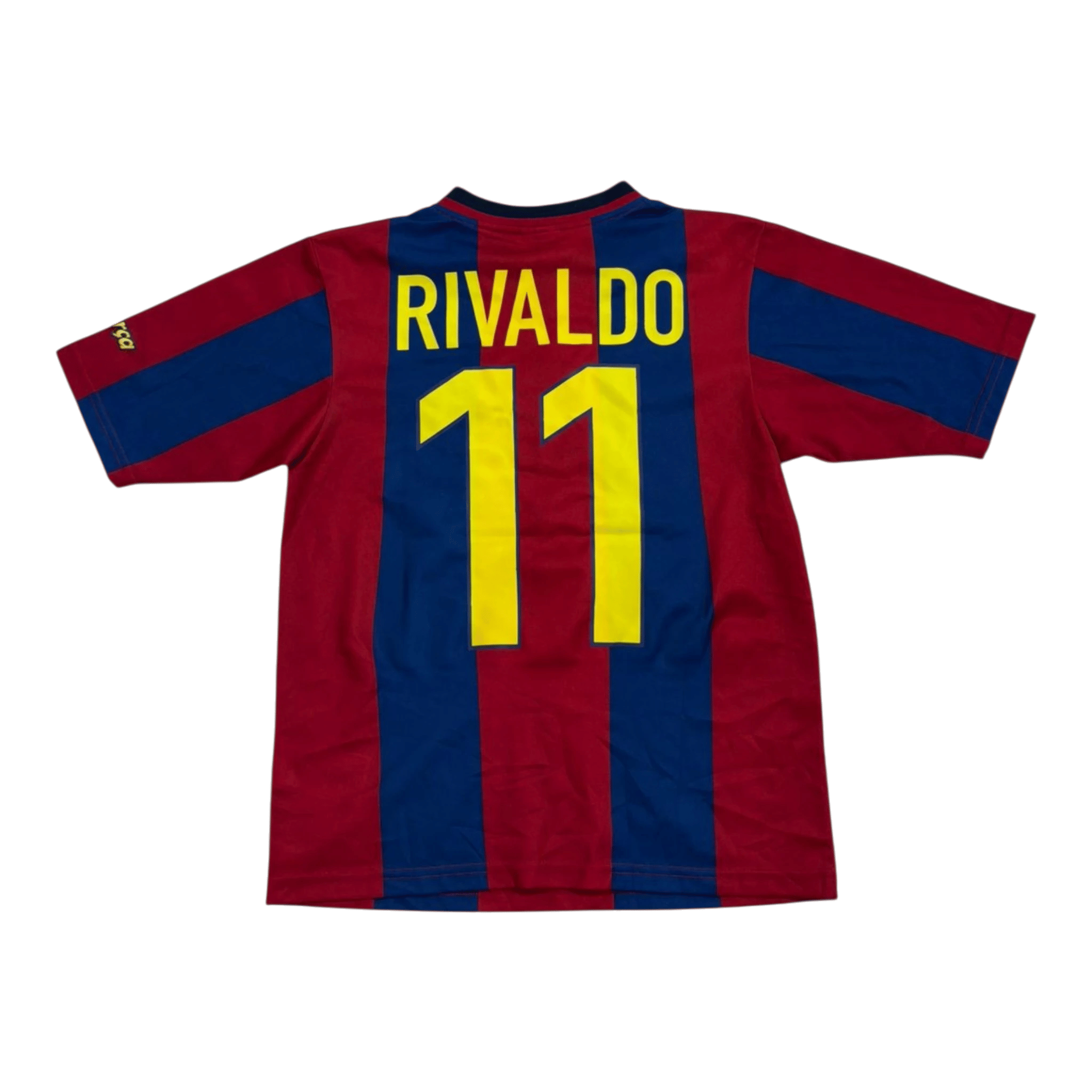 Vintage Nike Barcelona Rivaldo Jersey
