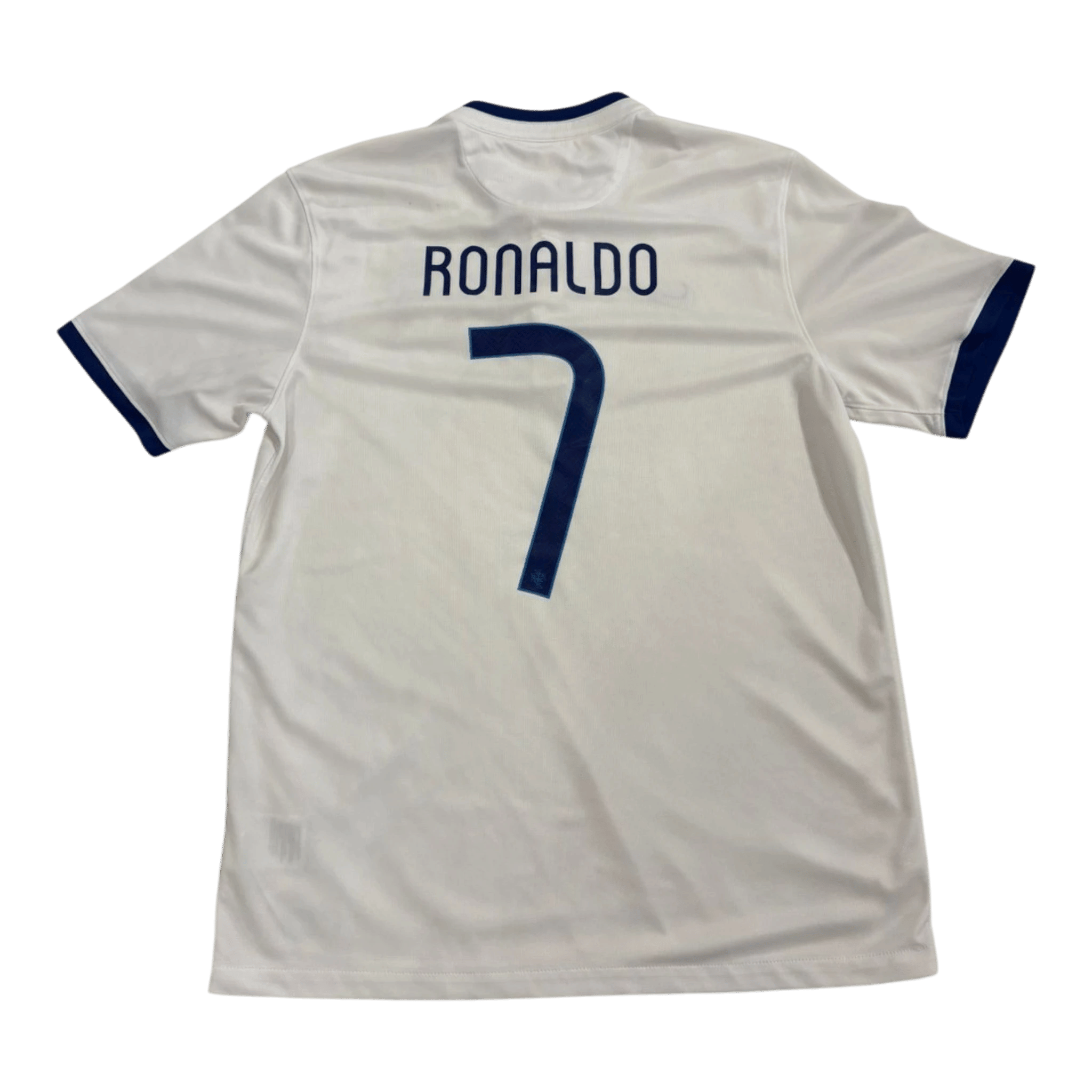 Vintage Nike Portugal White Ronaldo Jersey