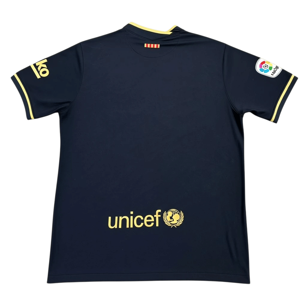 Vintage Nike FC Barcelona 20/21 Fan Edition Jersey Black Gold