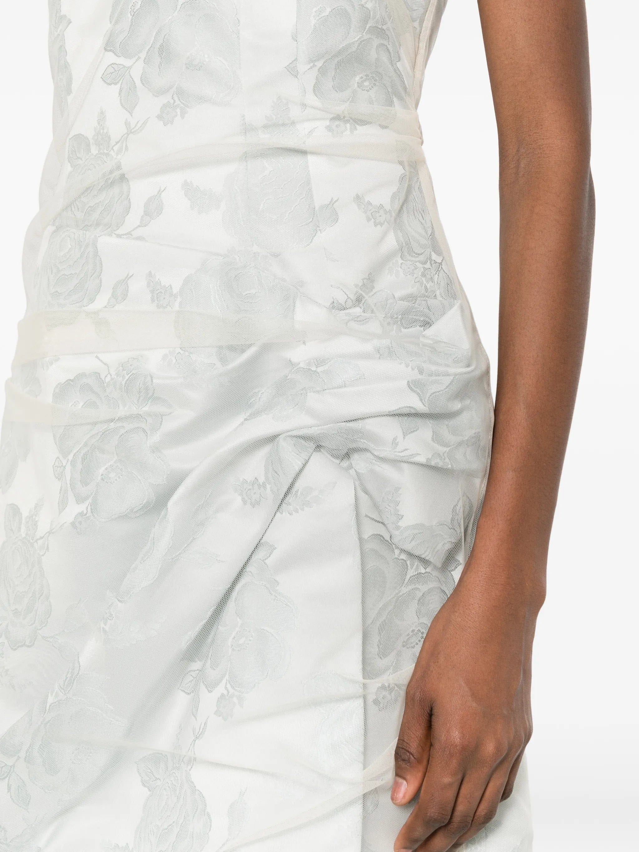 Simone Rocha layered gathered midi dress