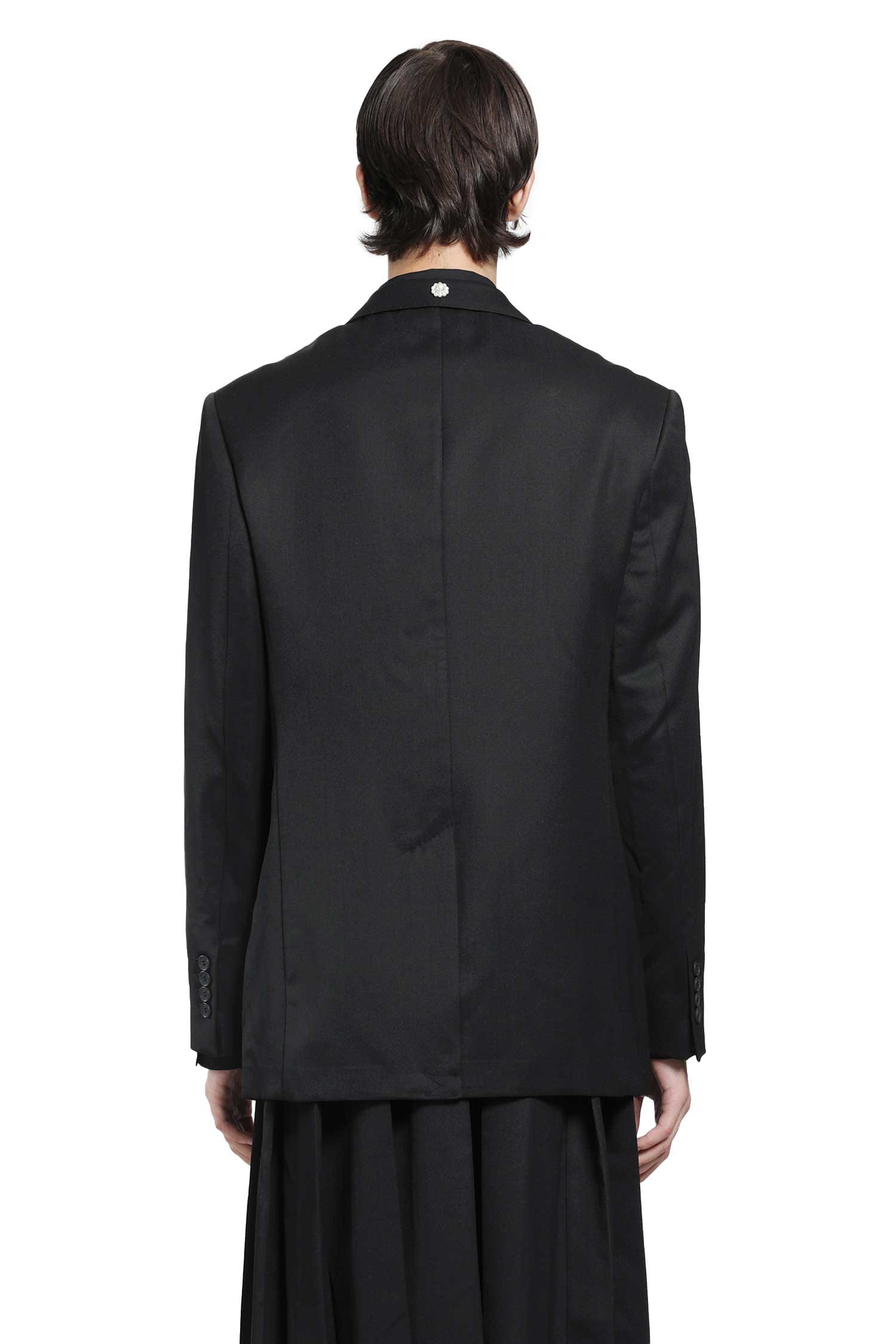 Simone ROCHA Structured Slash Blazer with Daisy
