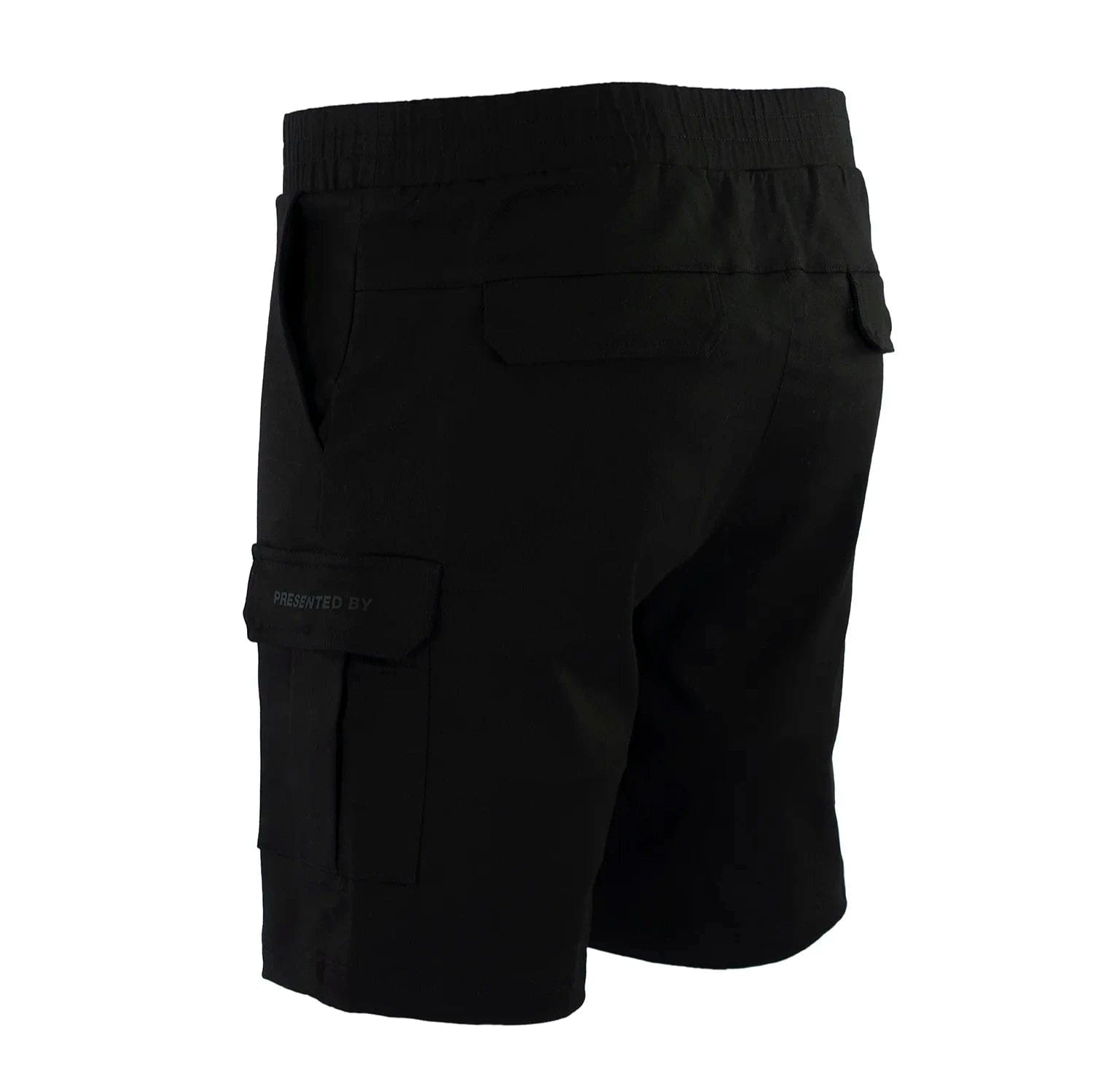 Presentedbyglobal Twill Cargo Short - Black