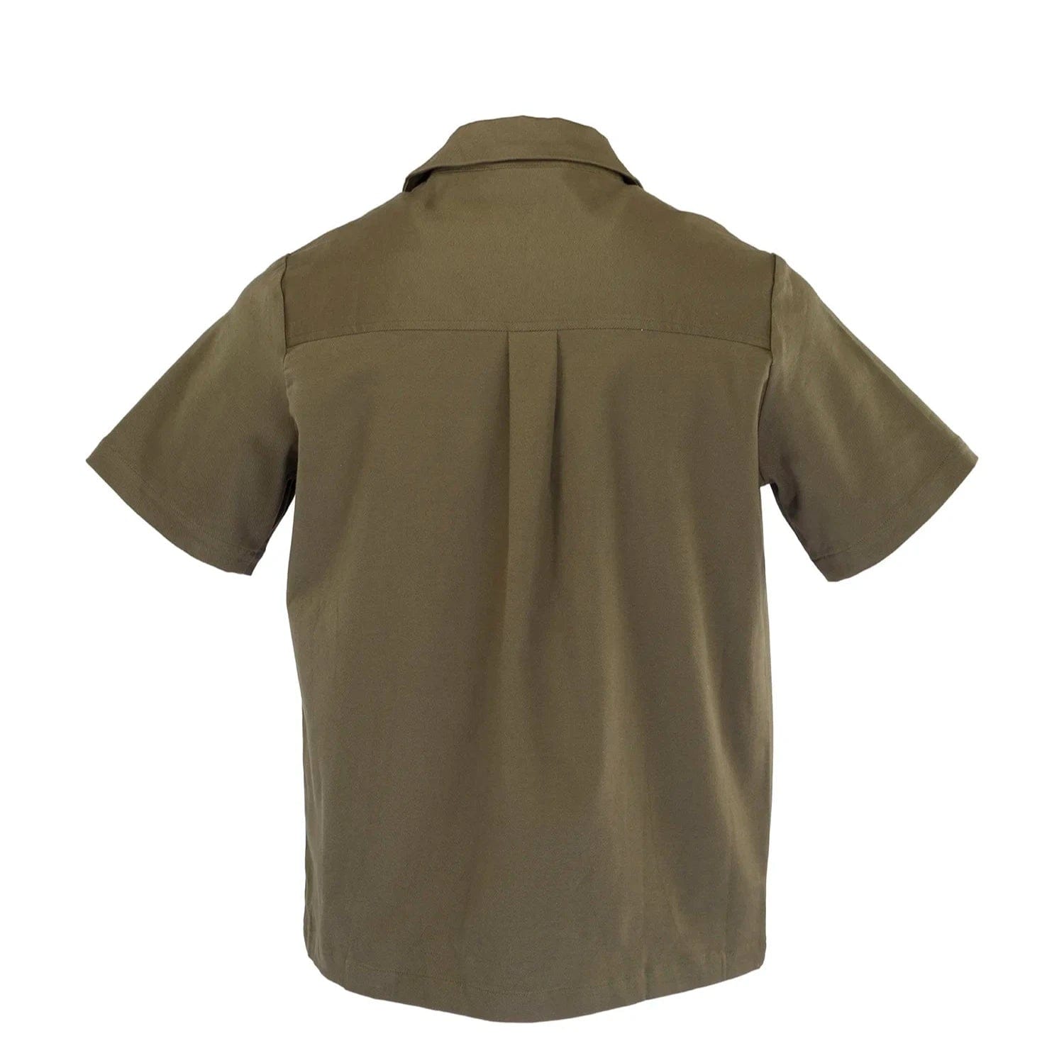 Presentedbyglobal Twill SS Cargo Pocket Shirt - Khaki
