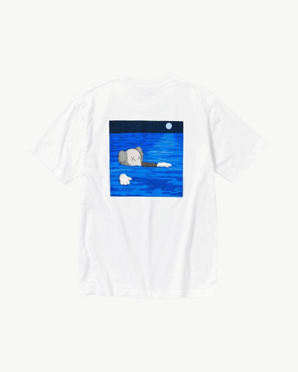 KAWS x UNIQLO FW23 ARTBOOK COVER WHITE T-Shirt