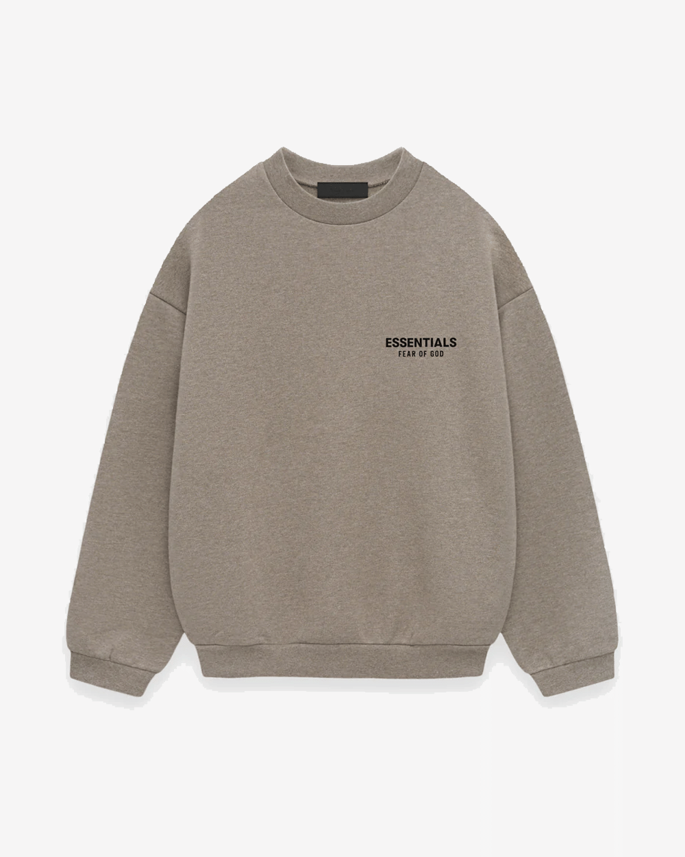 FOG ESSENTIALS HOLIDAY24 DARK HEATHER GREY CREWNECK