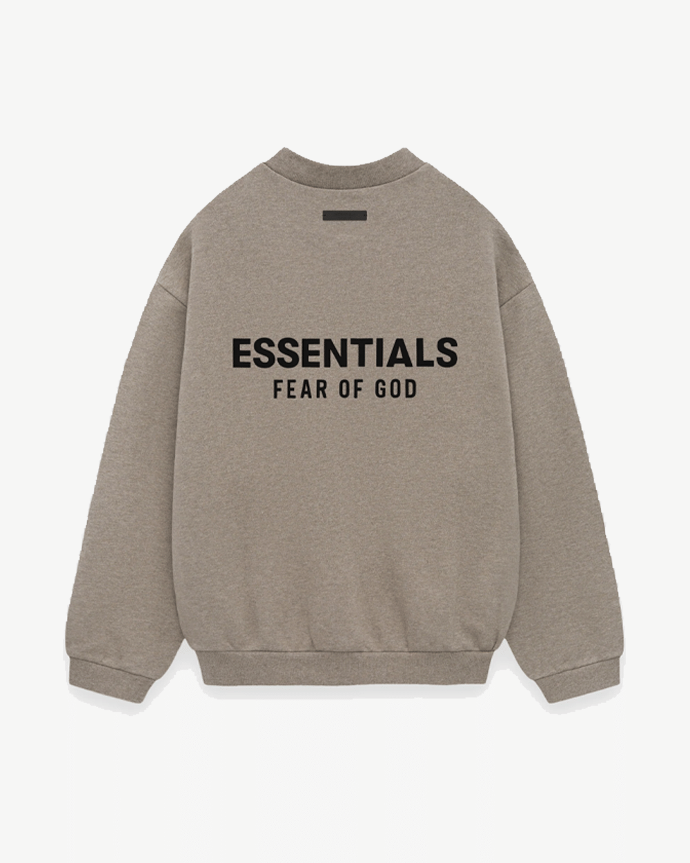 FOG ESSENTIALS HOLIDAY24 DARK HEATHER GREY CREWNECK