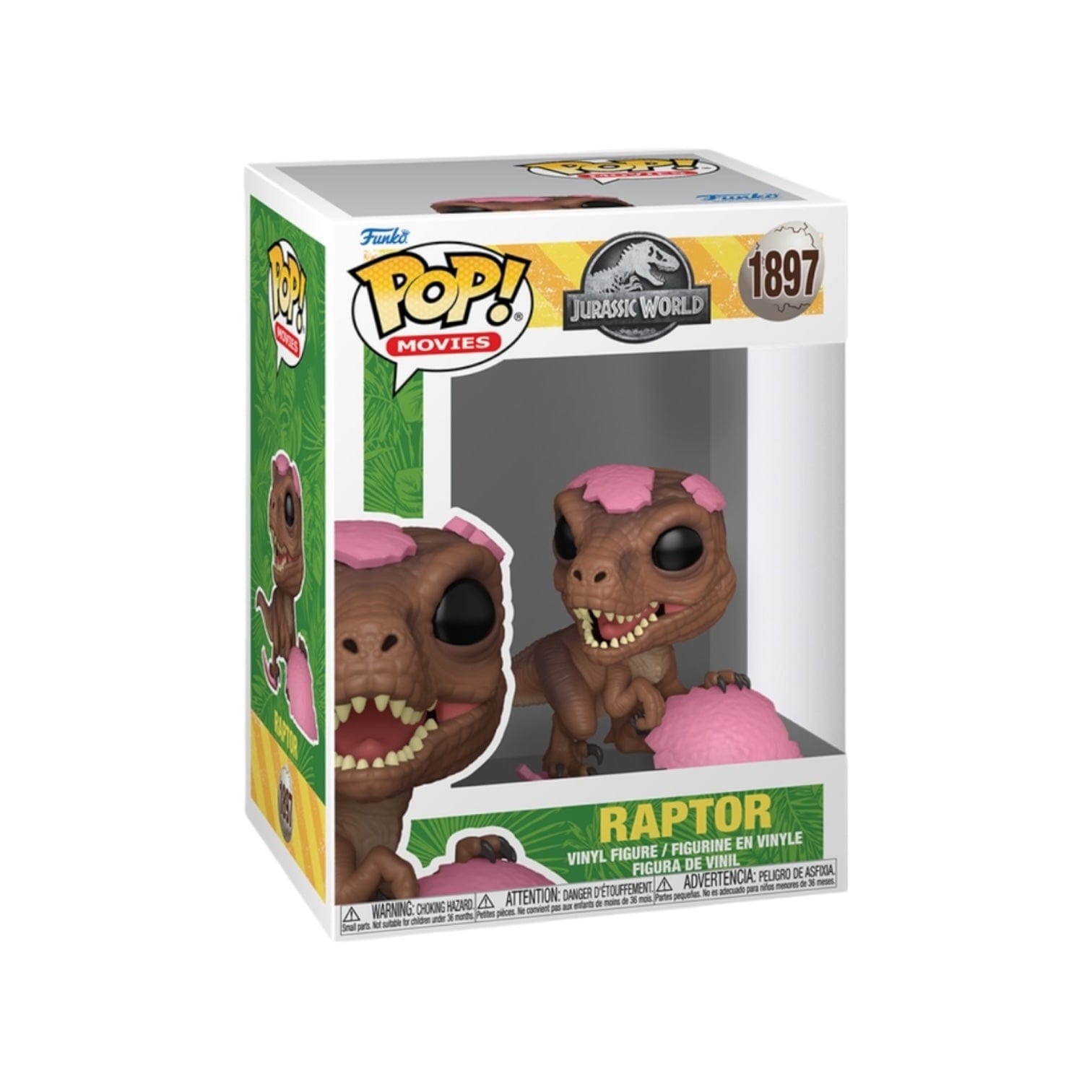 Egg Raptor (Pink Egg) #1897 - Jurassic Park