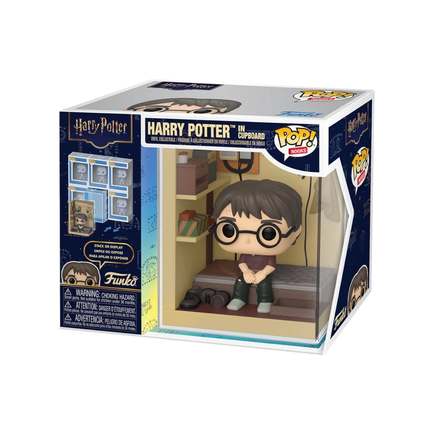 Harry Potter in Cupboard Funko Nooks Pop! - Harry Potter
