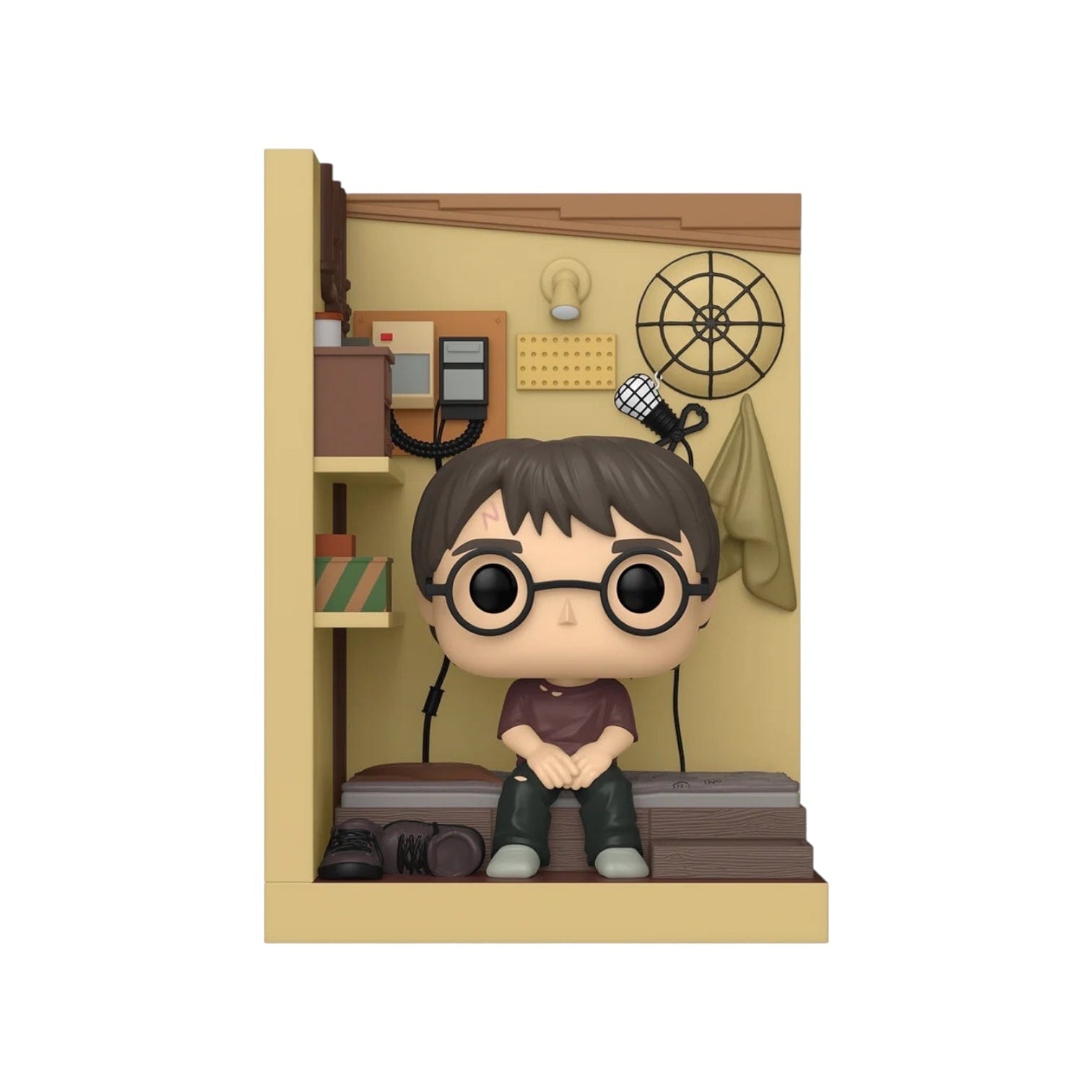 Harry Potter in Cupboard Funko Nooks Pop! - Harry Potter