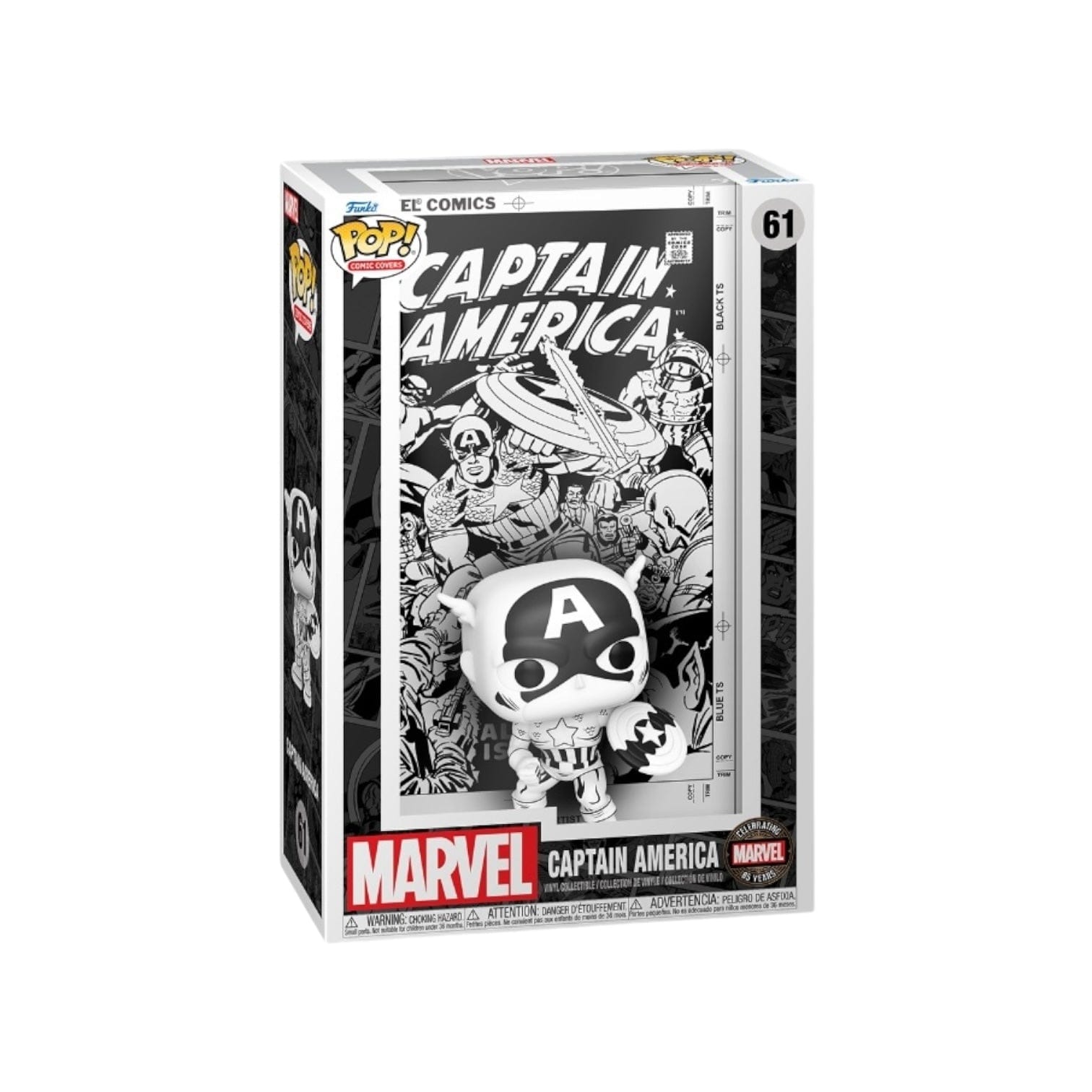Marvel Captain America #61 Funko Comic Cover Pop - Marvel