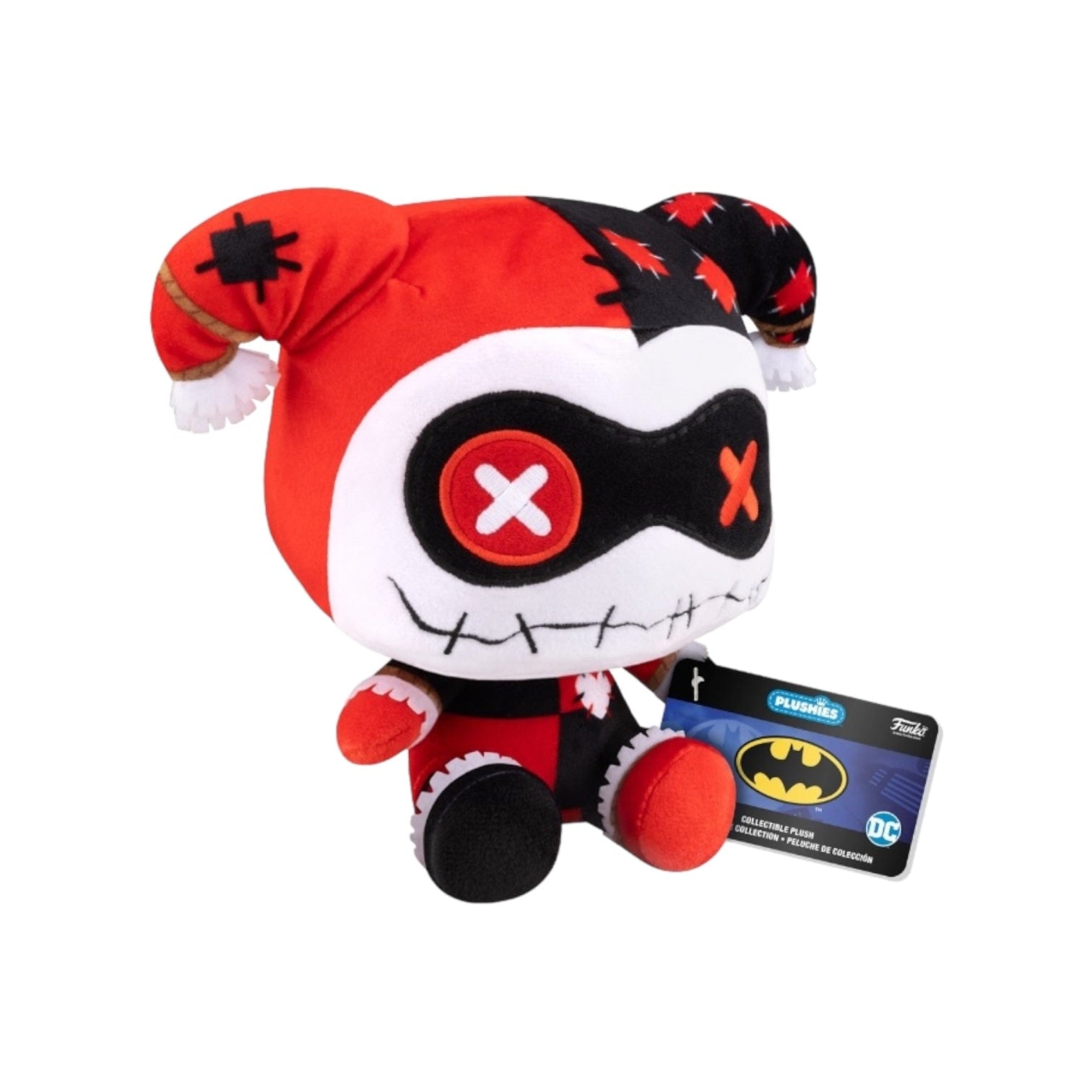 DC Comics Patchwork Harley Quinn 7" Funko Plush - DC Comics