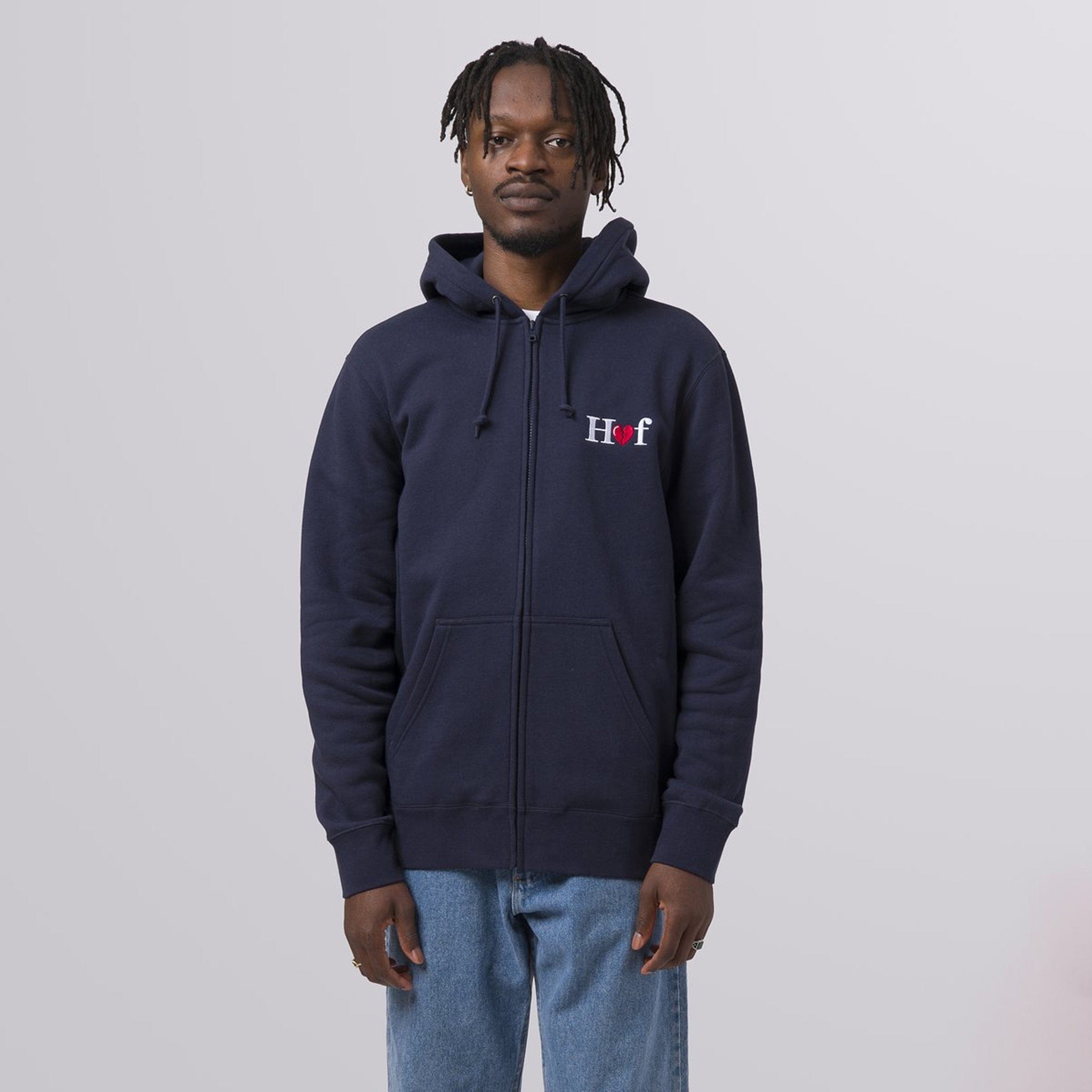 HUF Milton Zip - Up Hoodie
