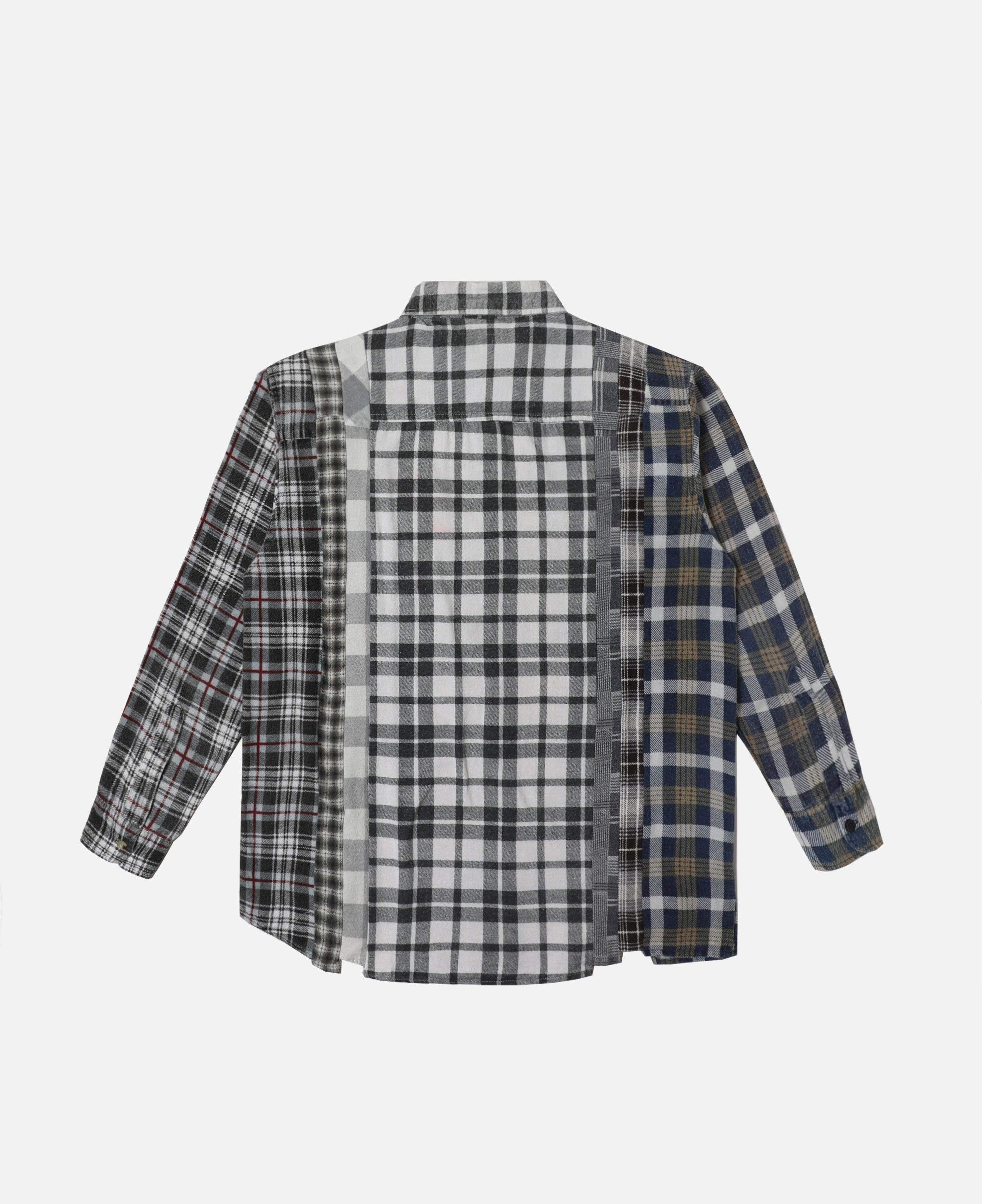 Needles Flannel Shirt - 7 Cuts Shirt (Multi) (Size L)