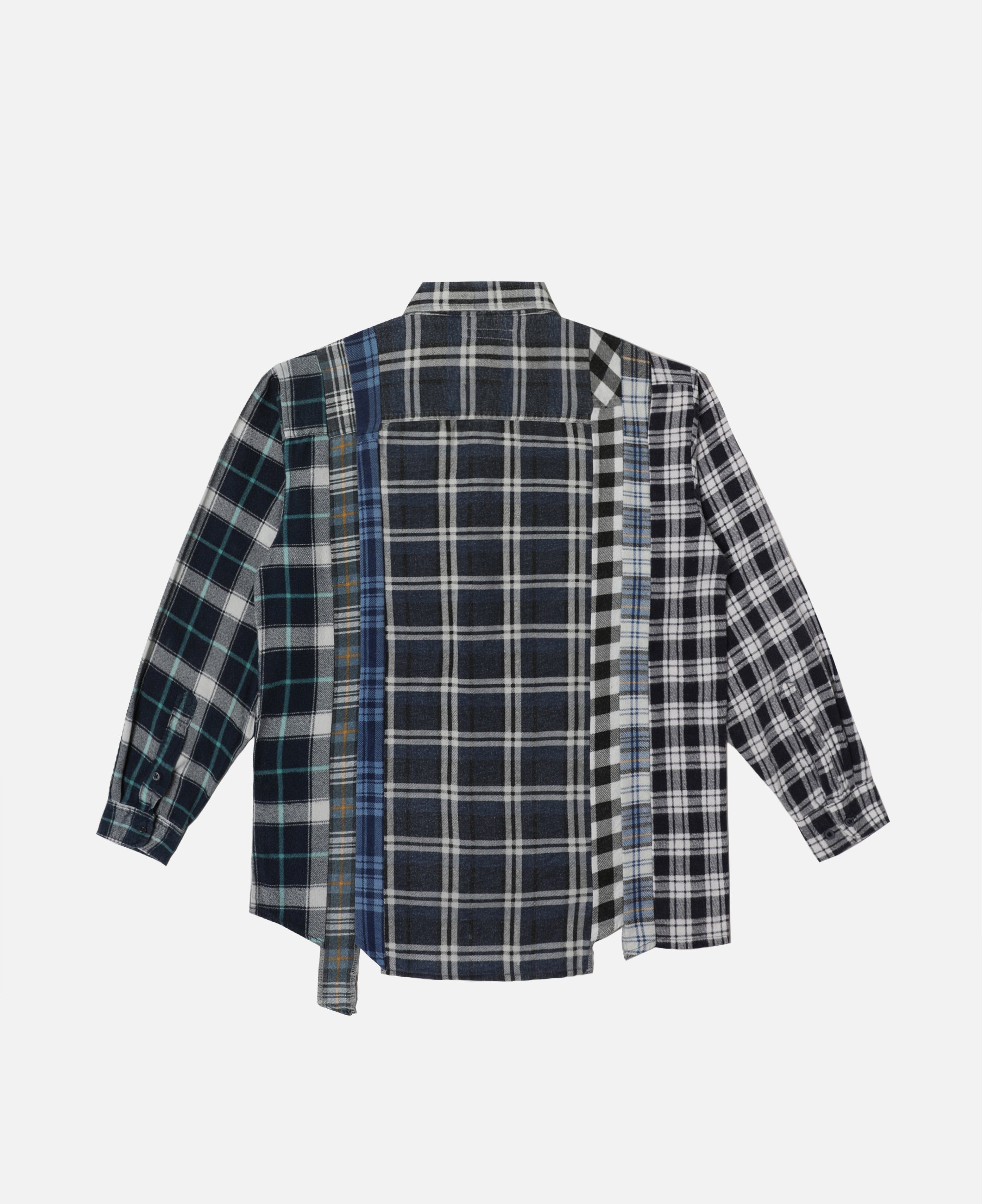 Needles Flannel Shirt - 7 Cuts Shirt (Multi) (Size S)