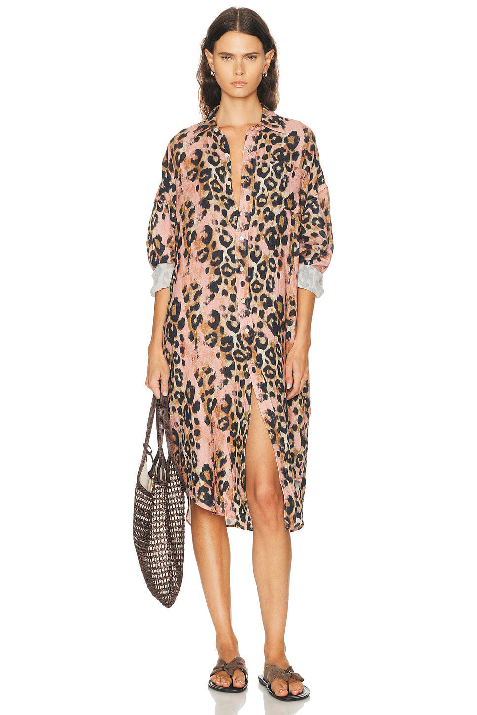 R13 Jumbo Shirt Dress