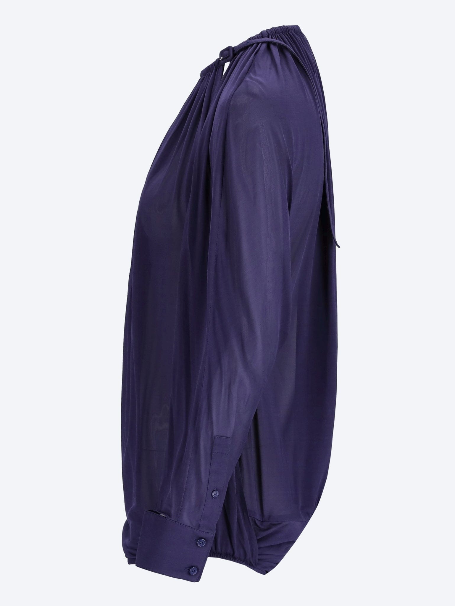 Courreges Cut out long sleeve jersey body