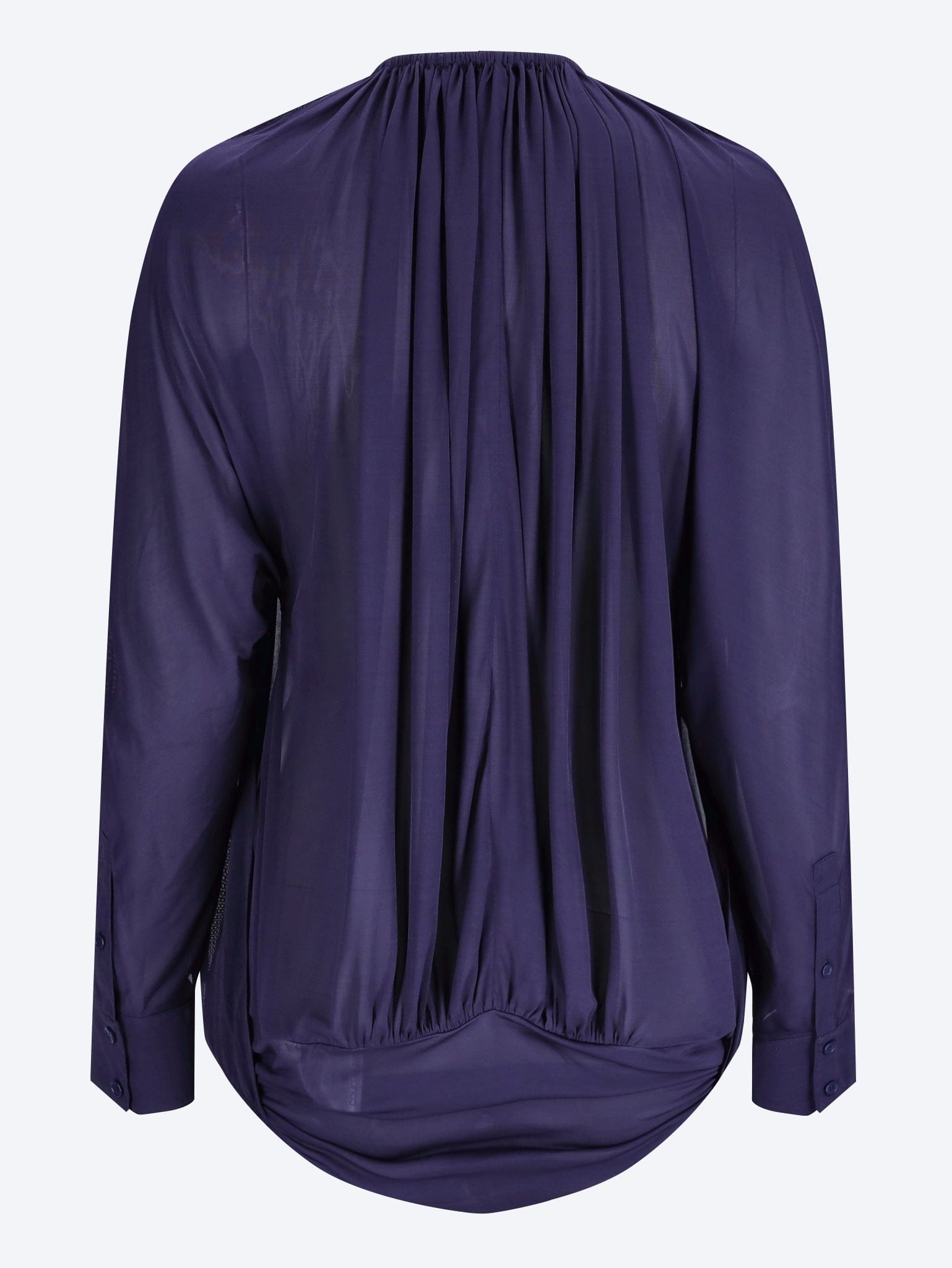Courreges Cut out long sleeve jersey body