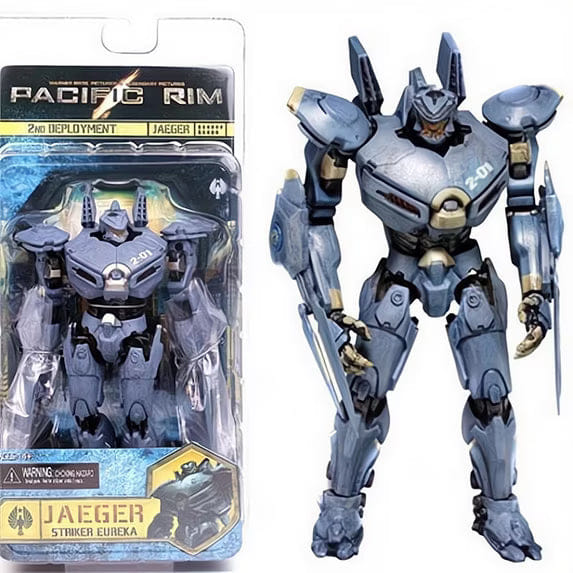 JAEGER Pacific Rim Striker Eureka Jaeger Action Figure – Series 4 Robot Model, Durable PVC Collectible Toy for Fans & Kids