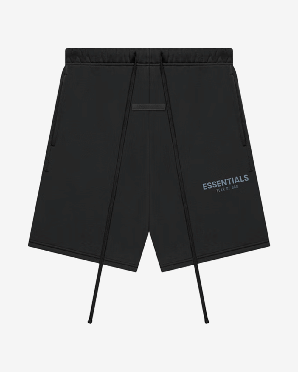 FOG ESSENTIALS SS21 REFLECTIVE LOGO BLACK SHORTS