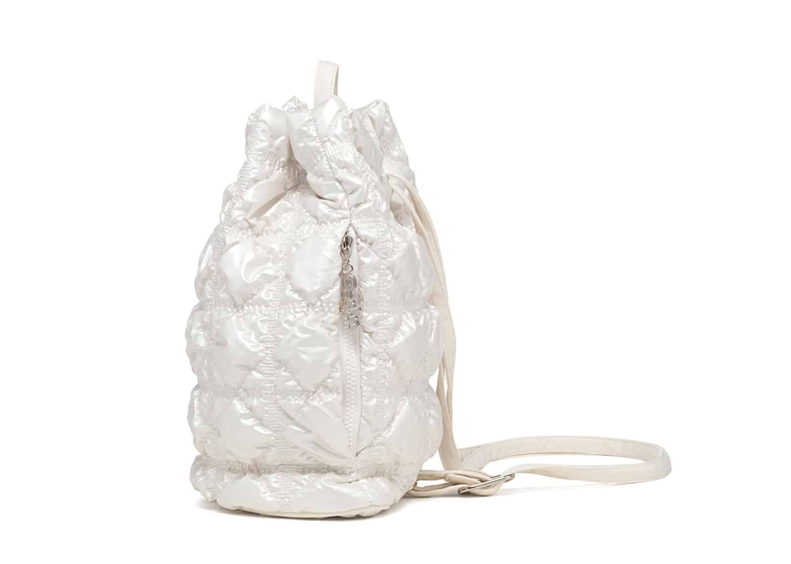 Carlyn Clover Backpack Pearl White H74115010