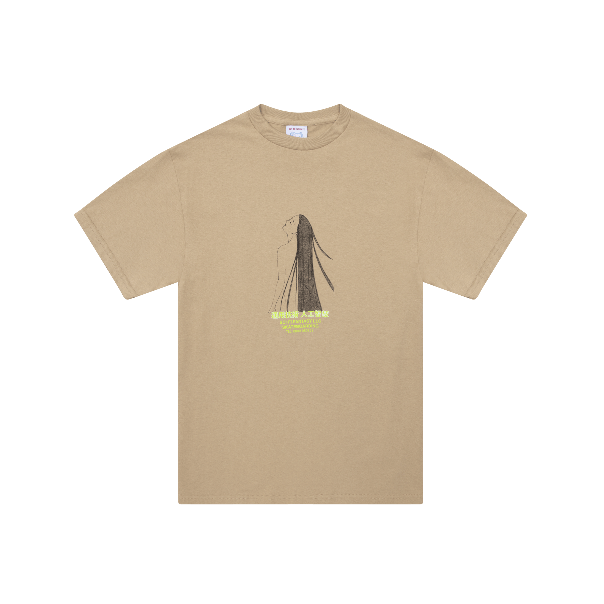 Sci-Fi Fantasy Spiritual Darkness T-Shirt Slate
