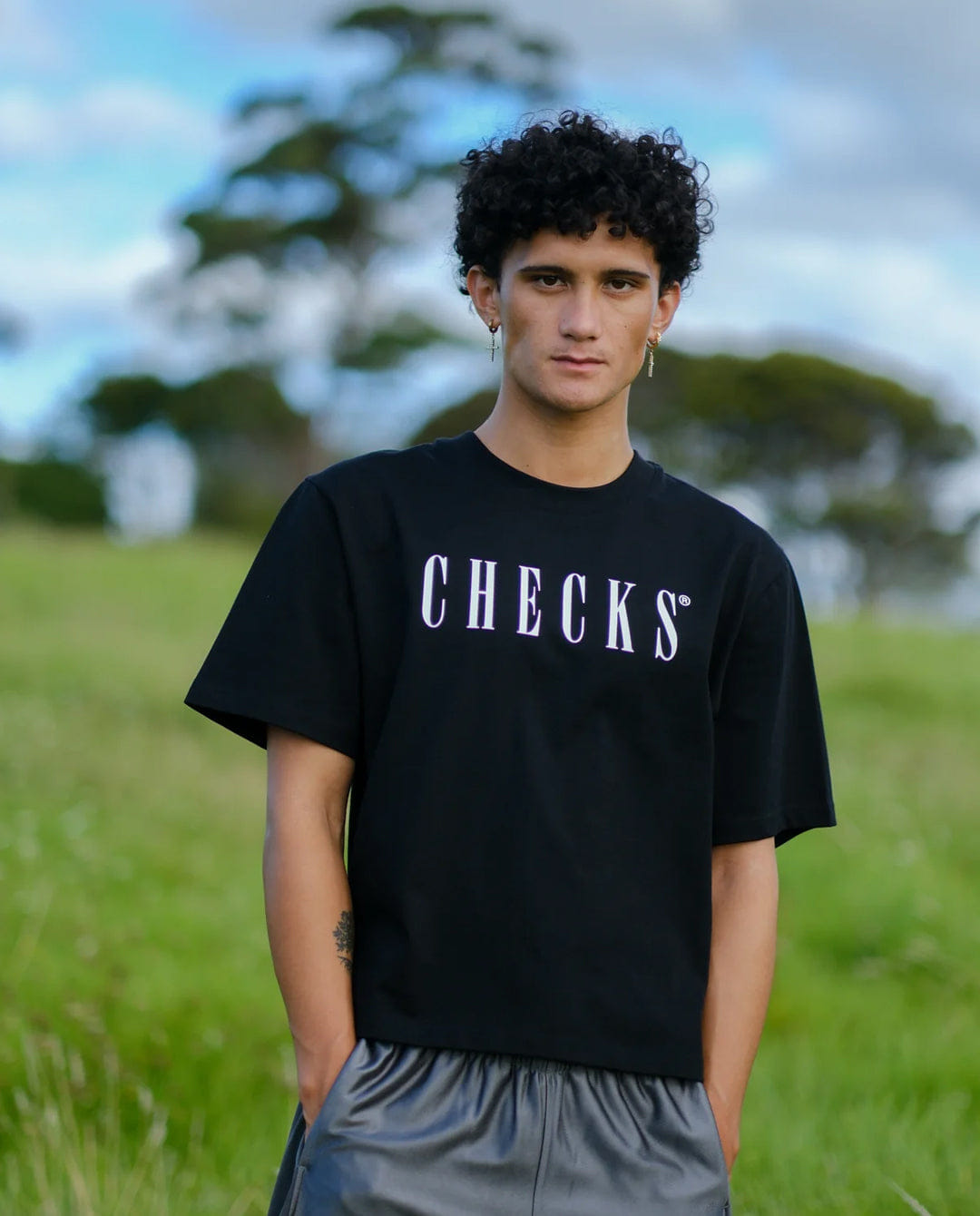 Checks Downtown - Dptmnt T - Shirt - Black