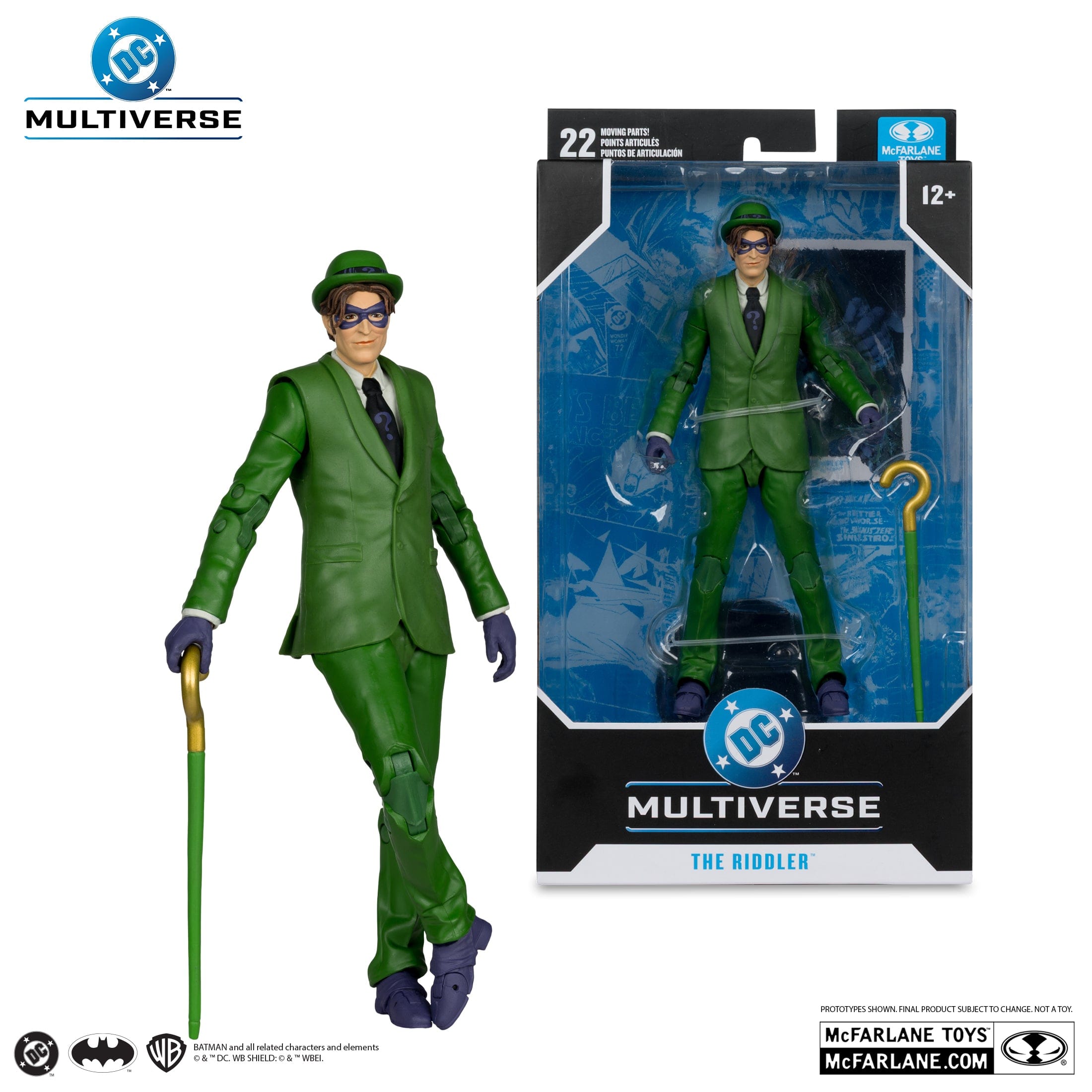 McFarlane DC Multiverse The Riddler Action Figure (Batman: Hush)