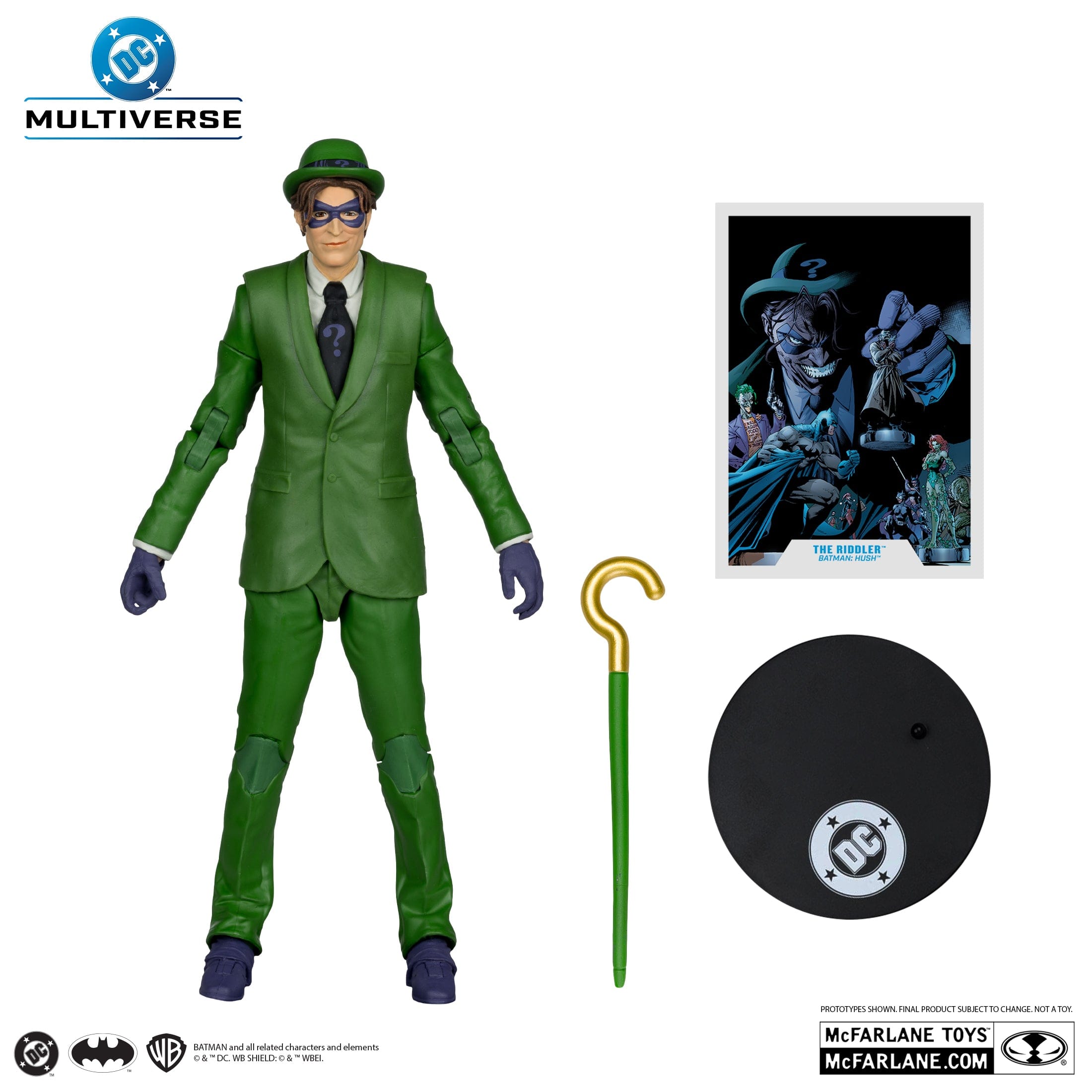McFarlane DC Multiverse The Riddler Action Figure (Batman: Hush)