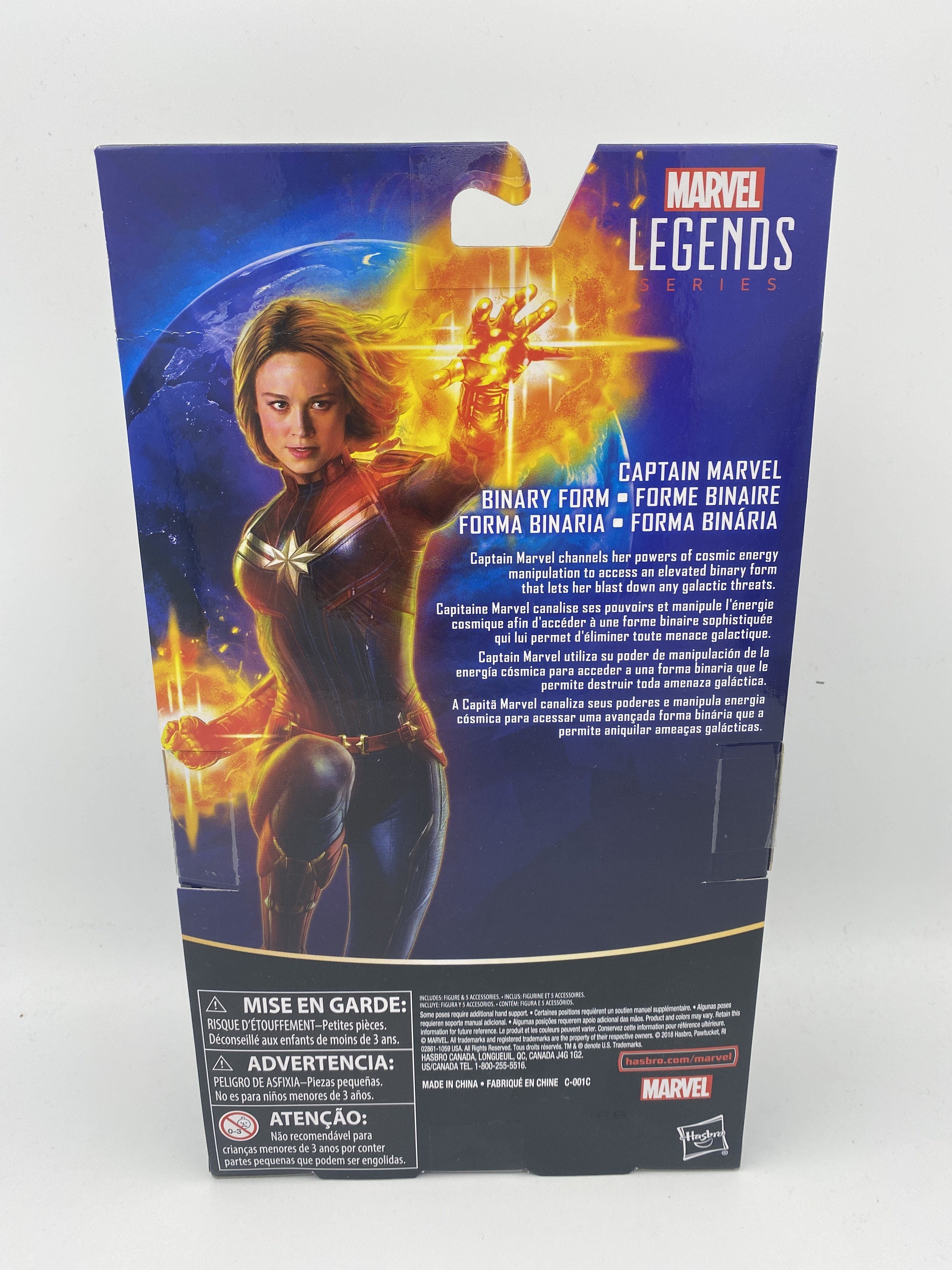 Hasbro Marvel Legends Captain Marvel (Binary Form) Action Figure