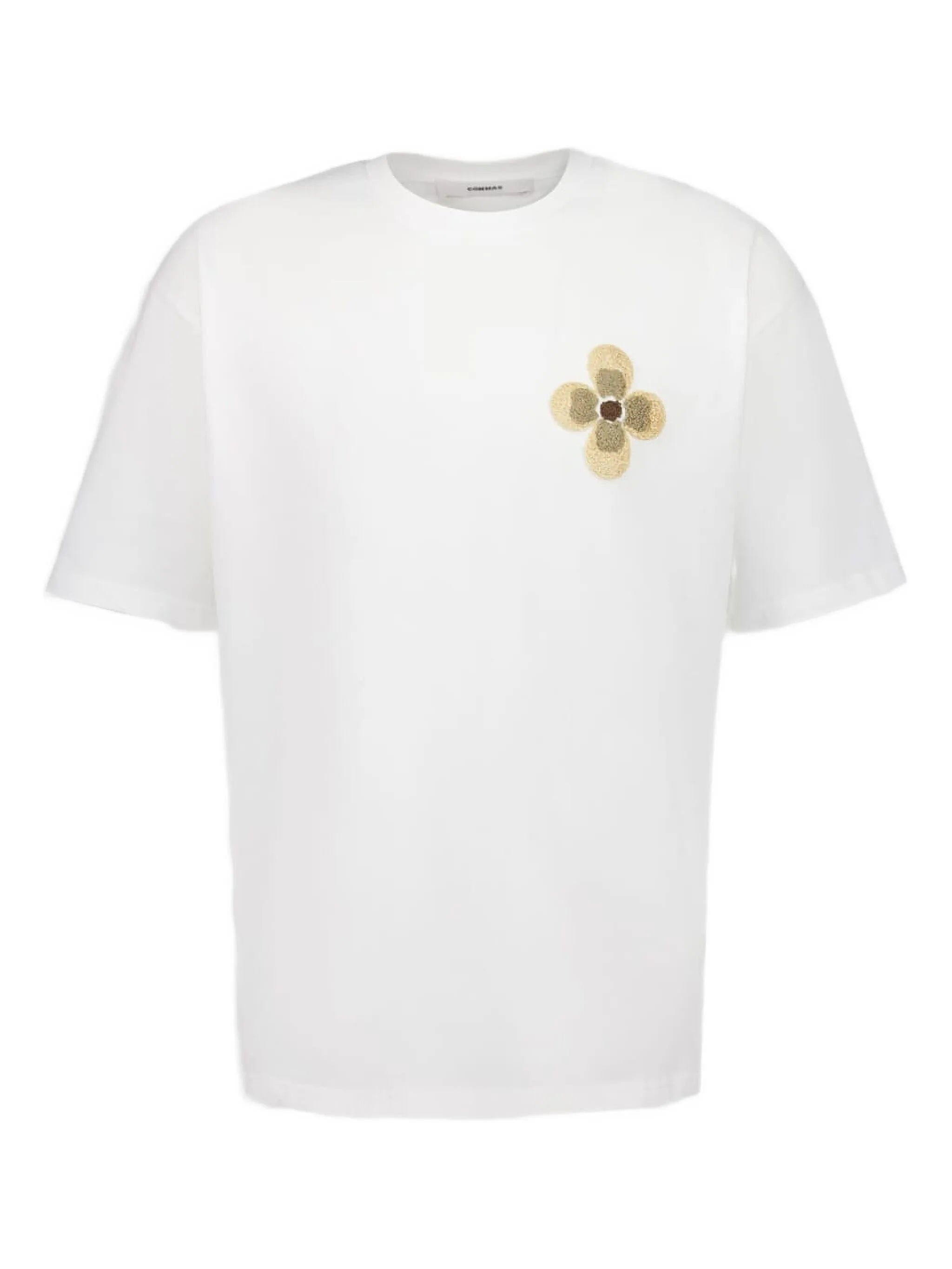 Commas floral - embroidered T - shirt