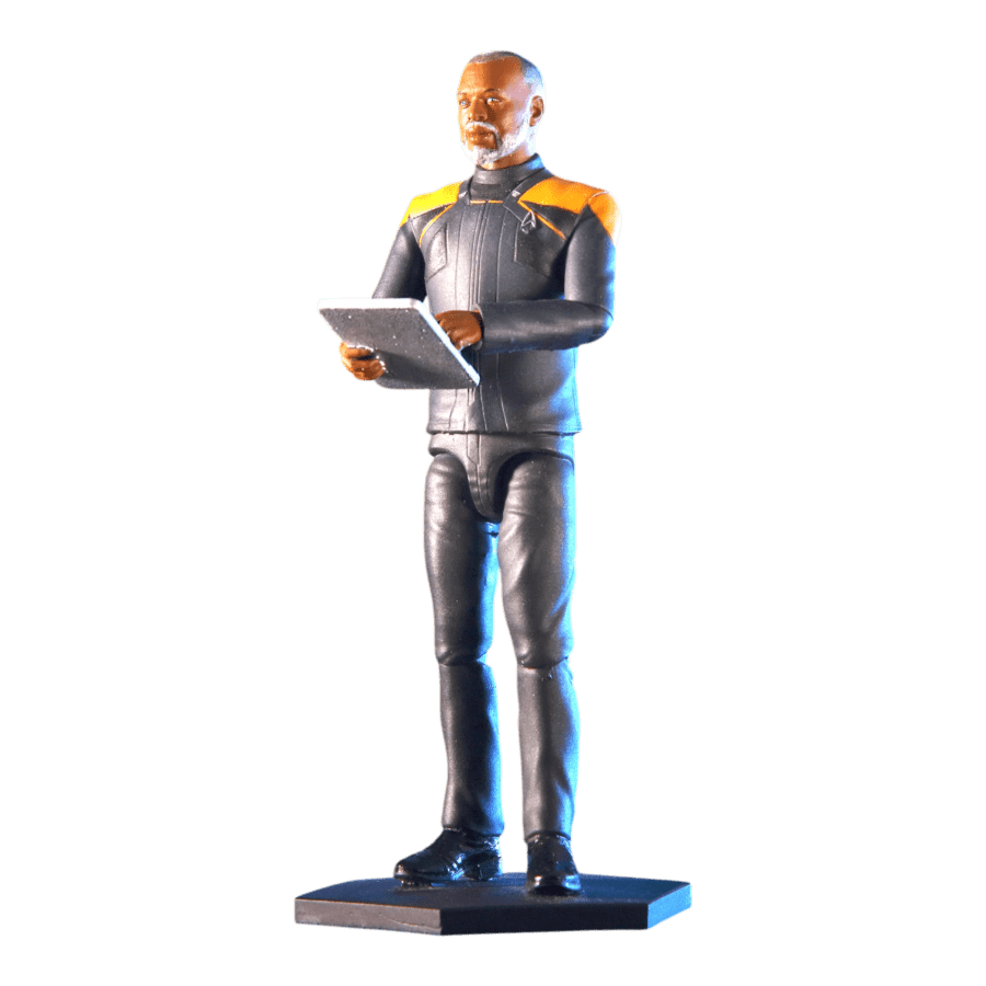 Master Replicas Star Trek: Picard - Commodore Geordi La Forge 4.5" Action Figure