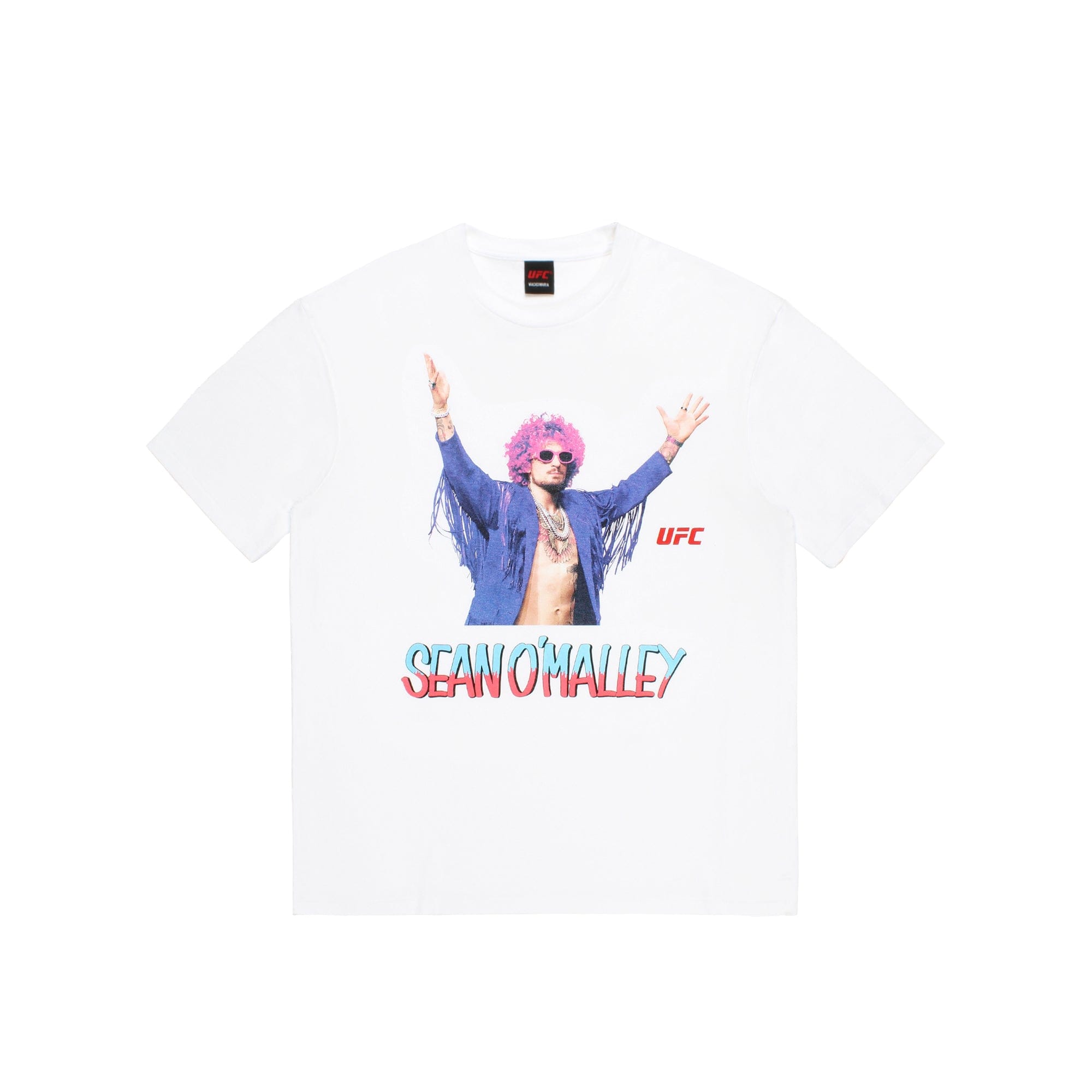 Wacko Maria Mens UFC Washed Heavyweight Crew Neck T-Shirt