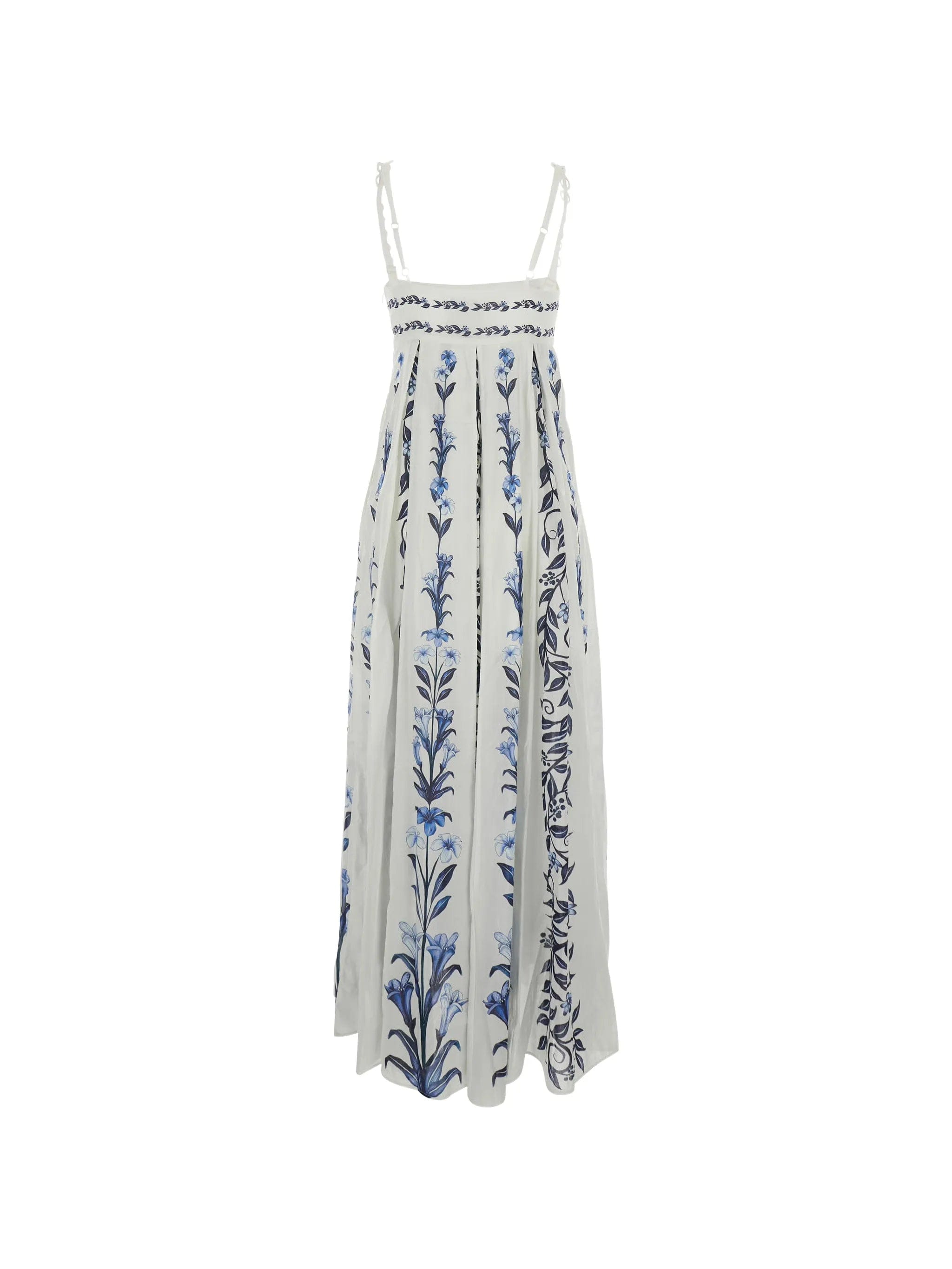 FARM Rio Flowers Arch Pleats maxi dress