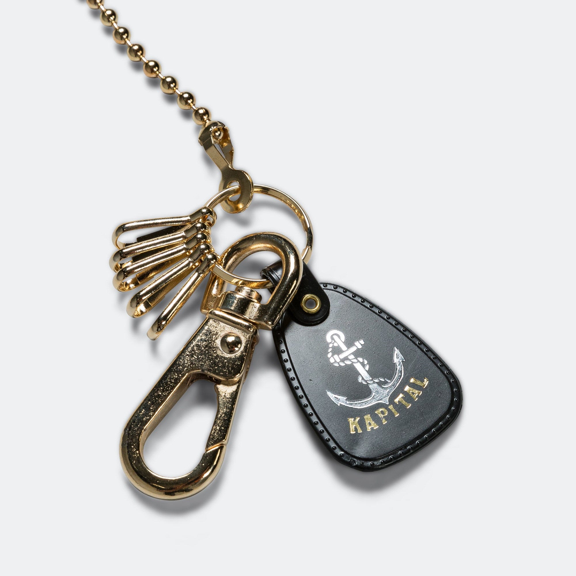 Kapital Brass ANCHO Snood Chain - Gold