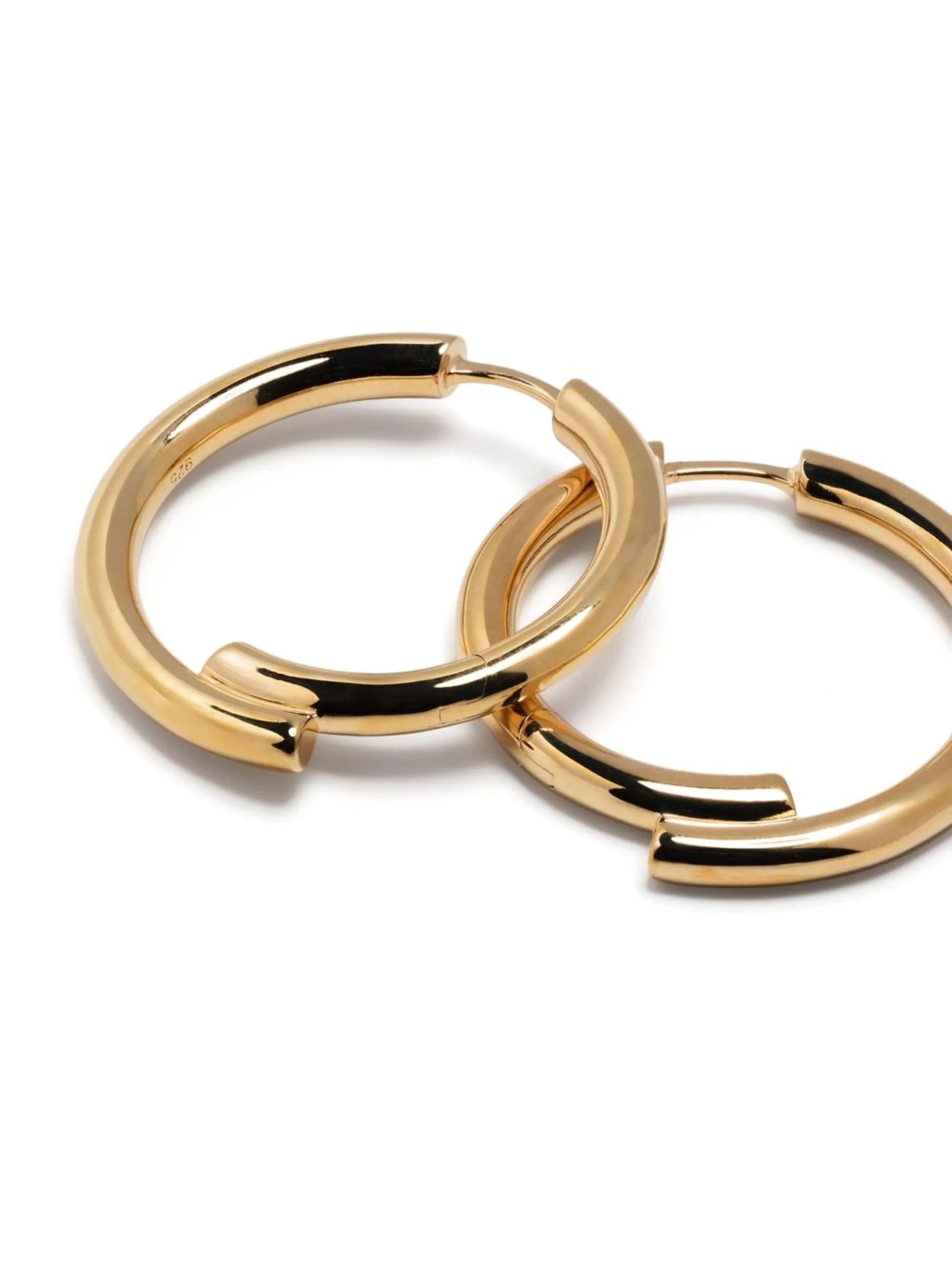 Otiumberg Chaos hoop earrings