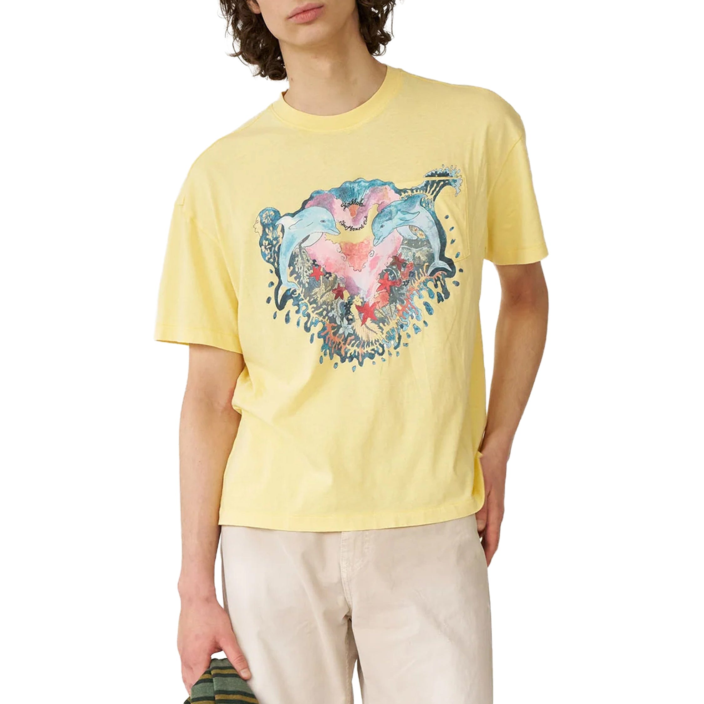 Stockholm Surfboard Club Printed Pocket T - Shirt