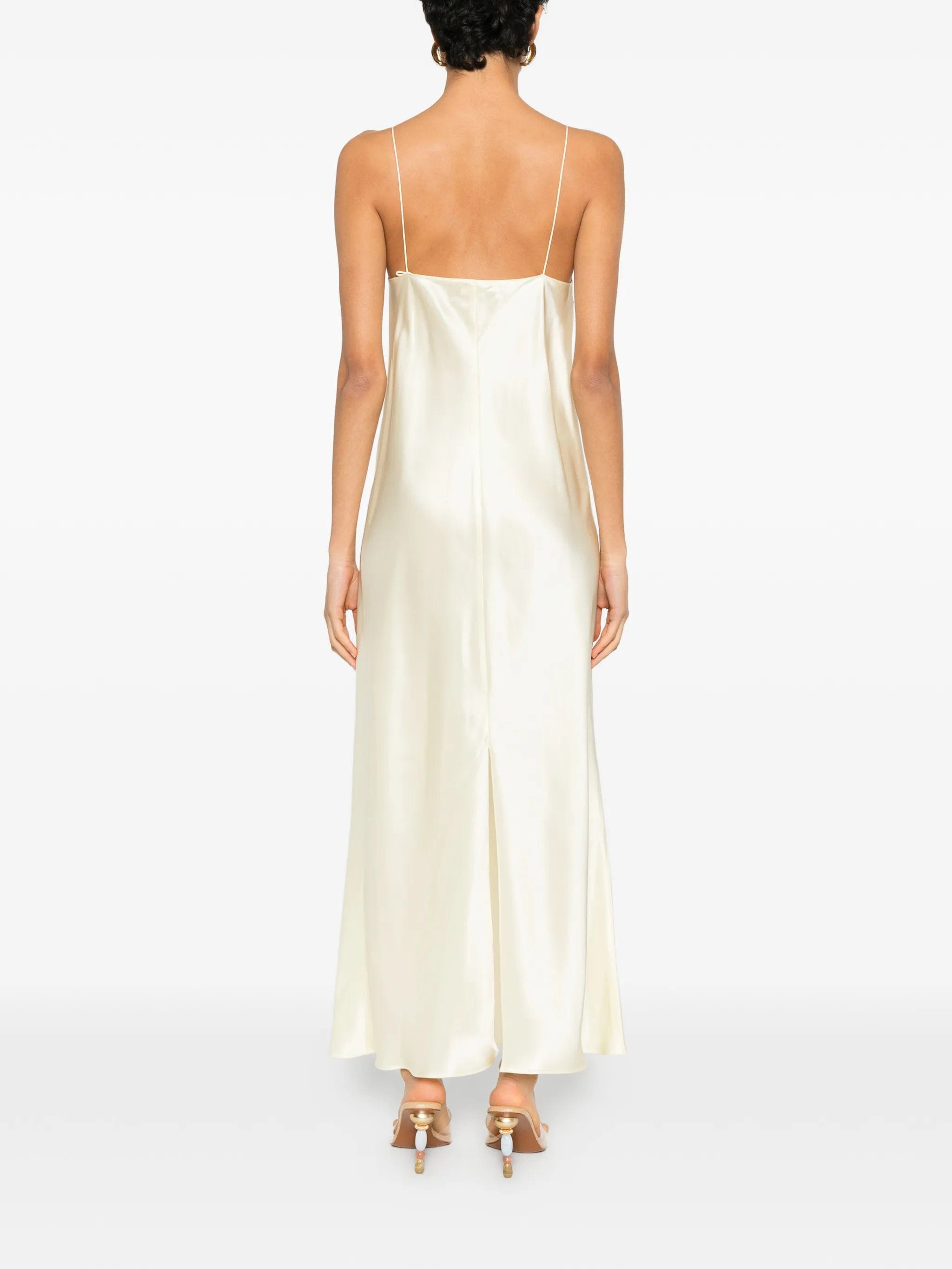 Khaite Taja strap maxi dress