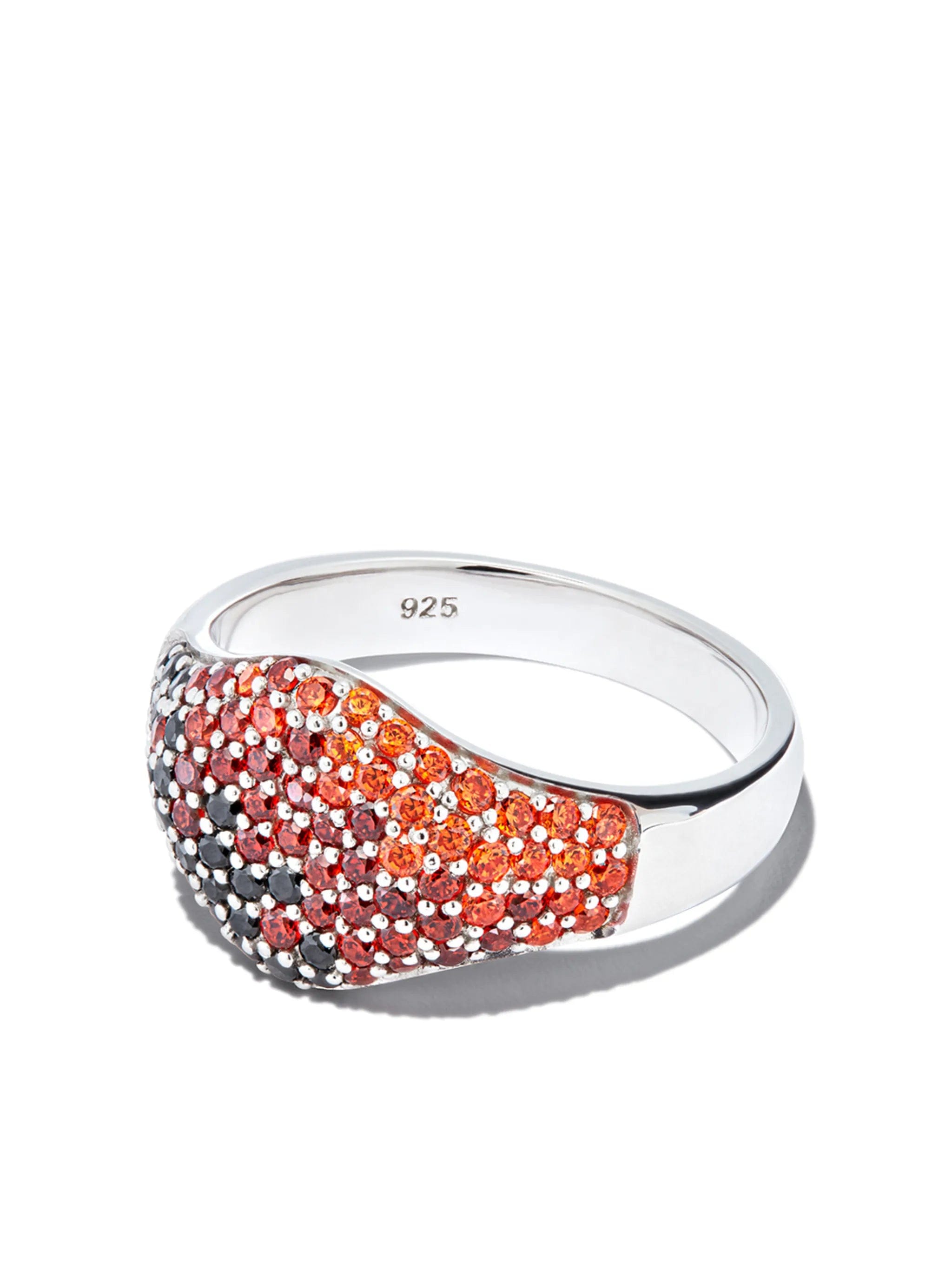 Tom Wood gradient crystal - embellished ring