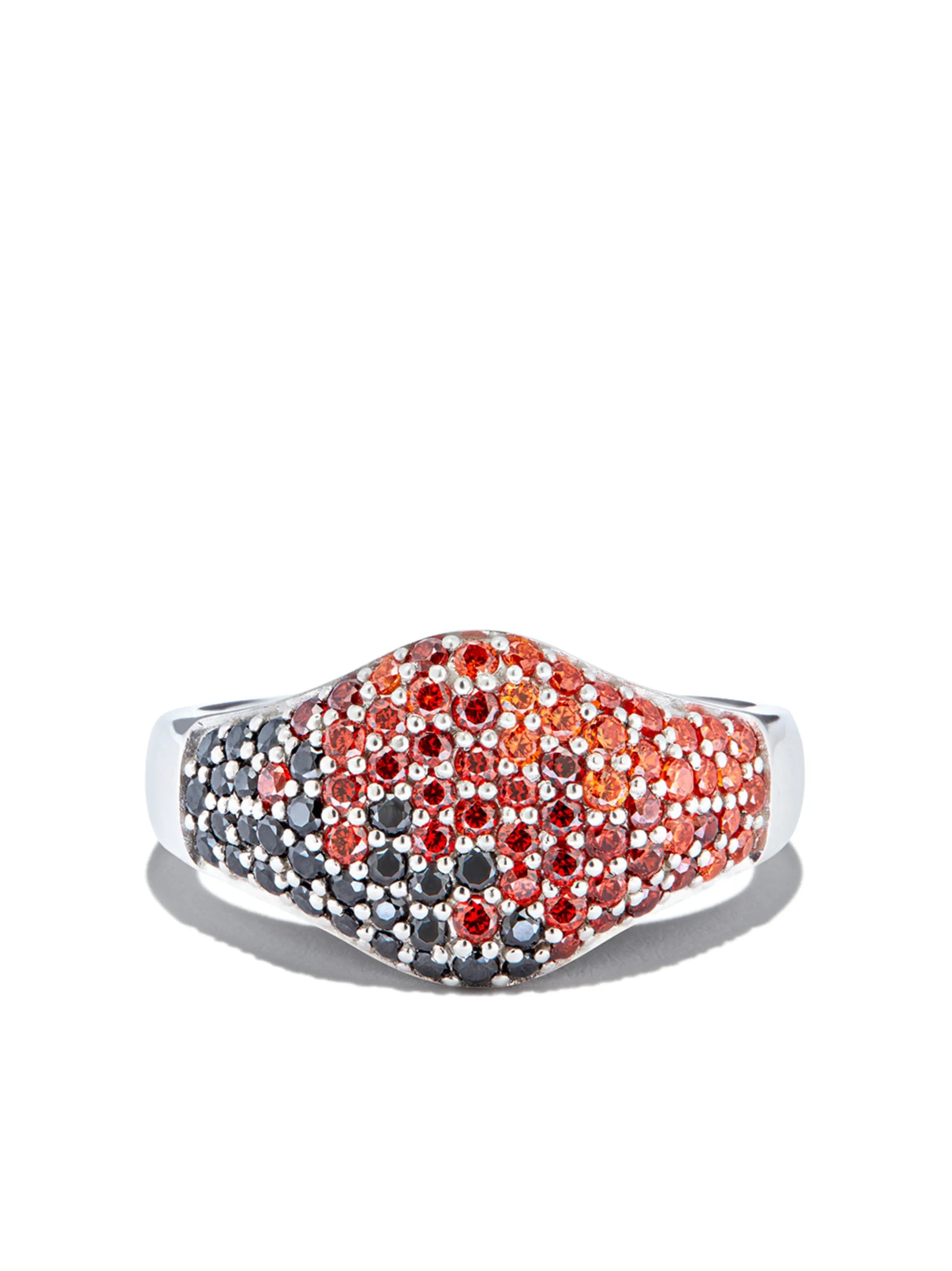 Tom Wood gradient crystal - embellished ring