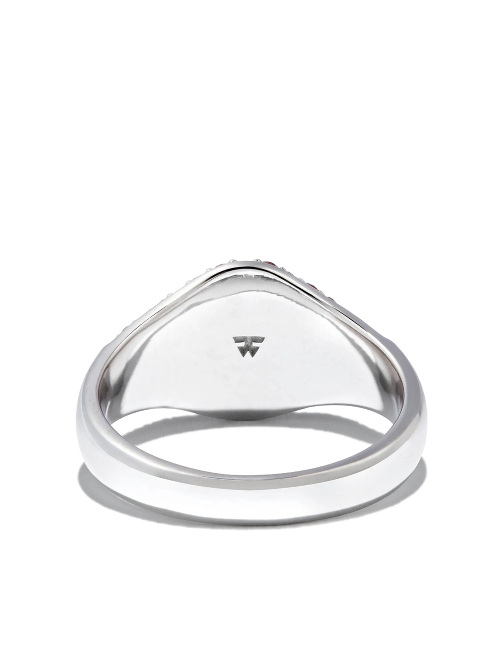 Tom Wood gradient crystal - embellished ring