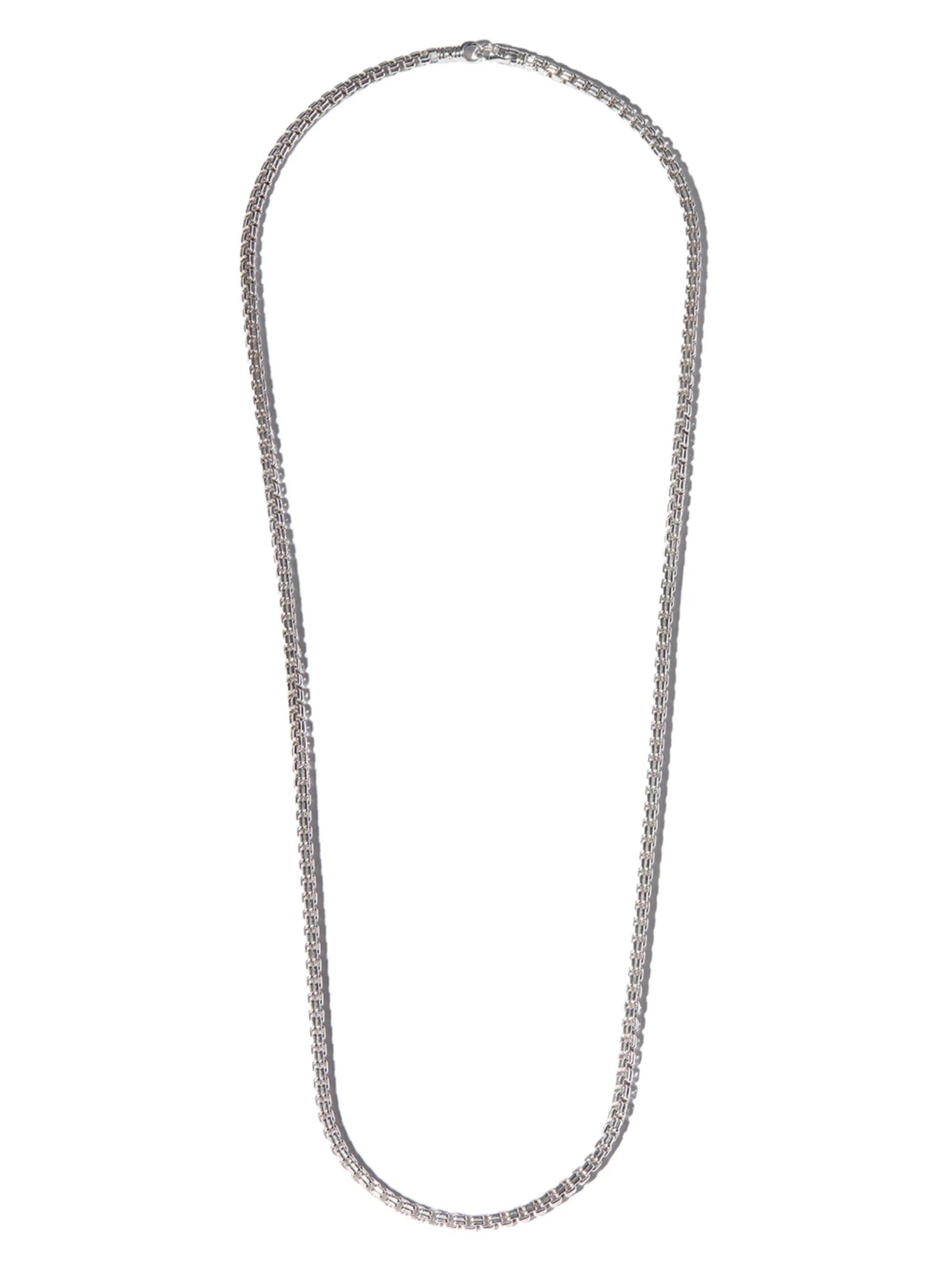 Tom Wood Venetian M double chain necklace