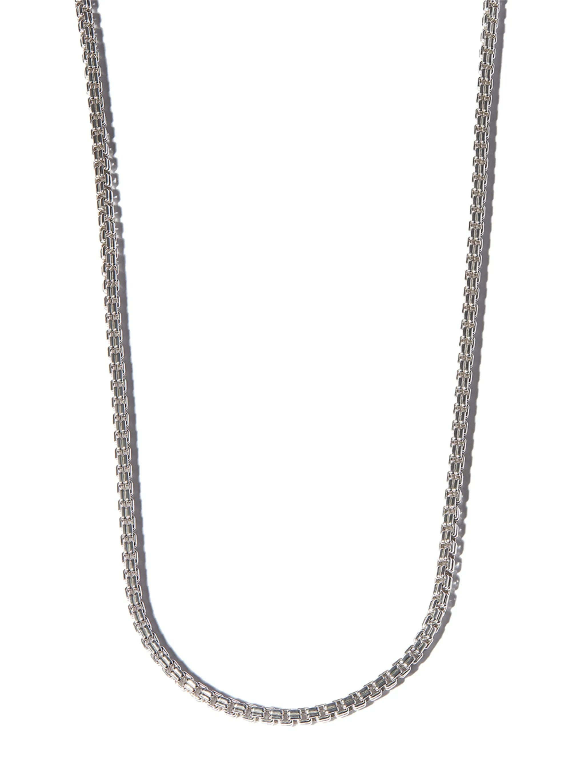 Tom Wood Venetian M double chain necklace