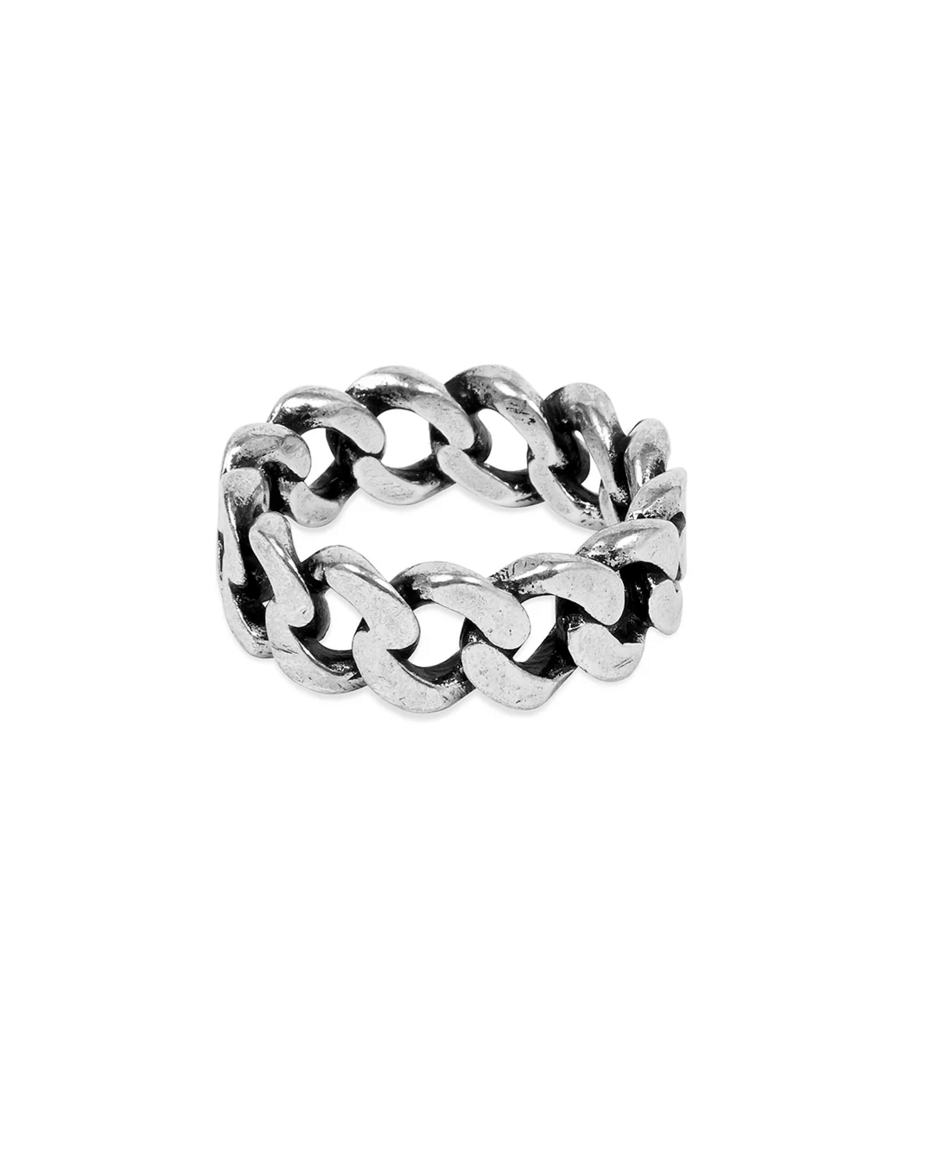 Twojeys Cuban Ring Silver